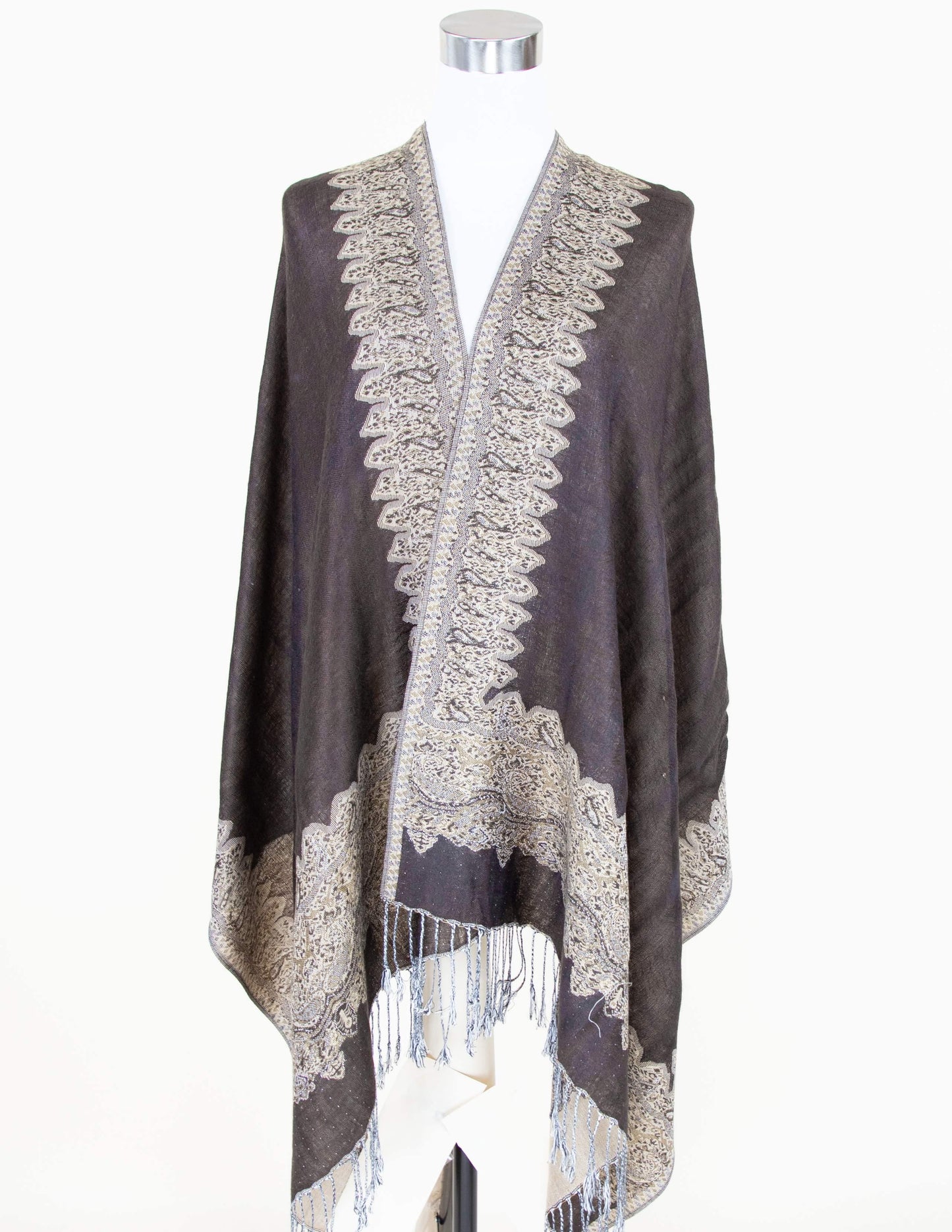 Plasmin Border Cozy Scarf