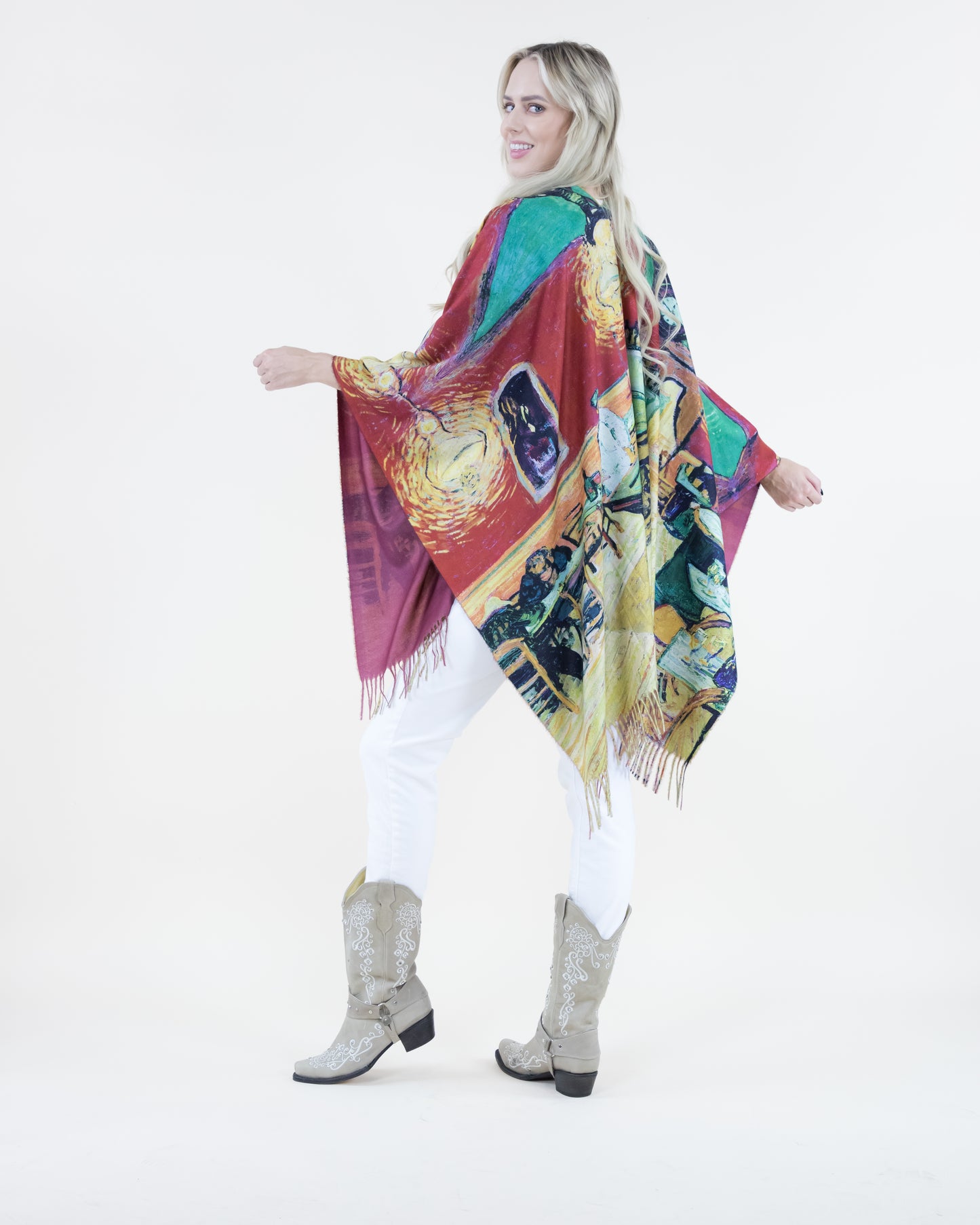 The Night Café Ruana Wrap