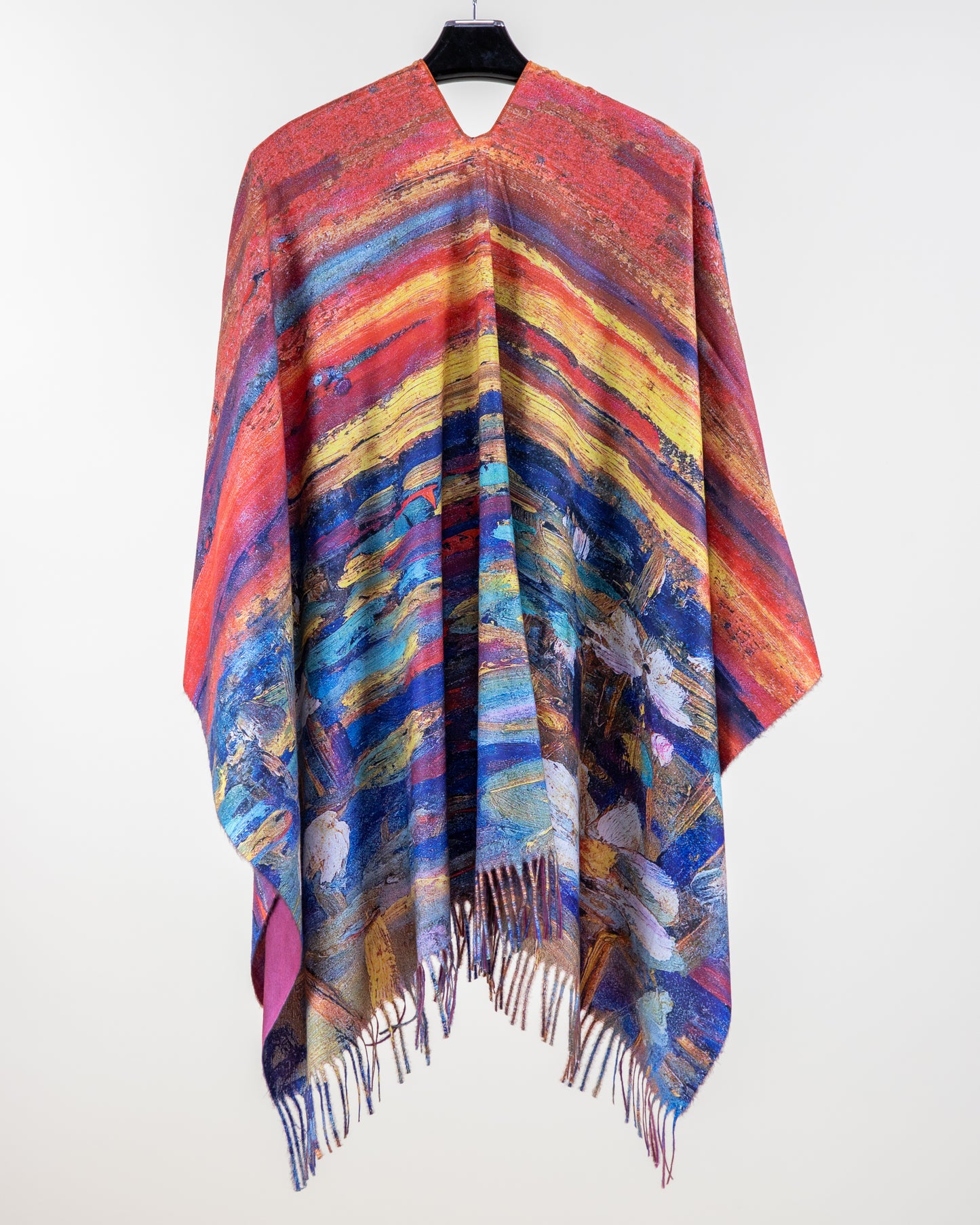 Water Lilies Ruana Wrap