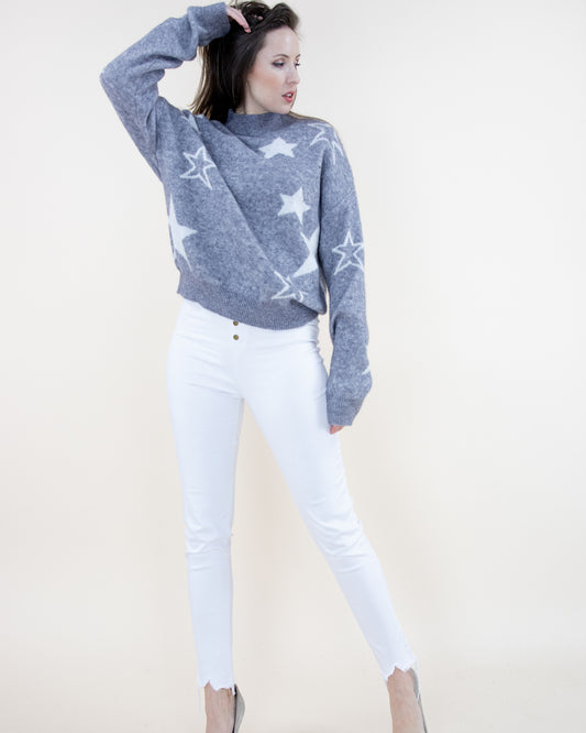 Star Pattern Sweater