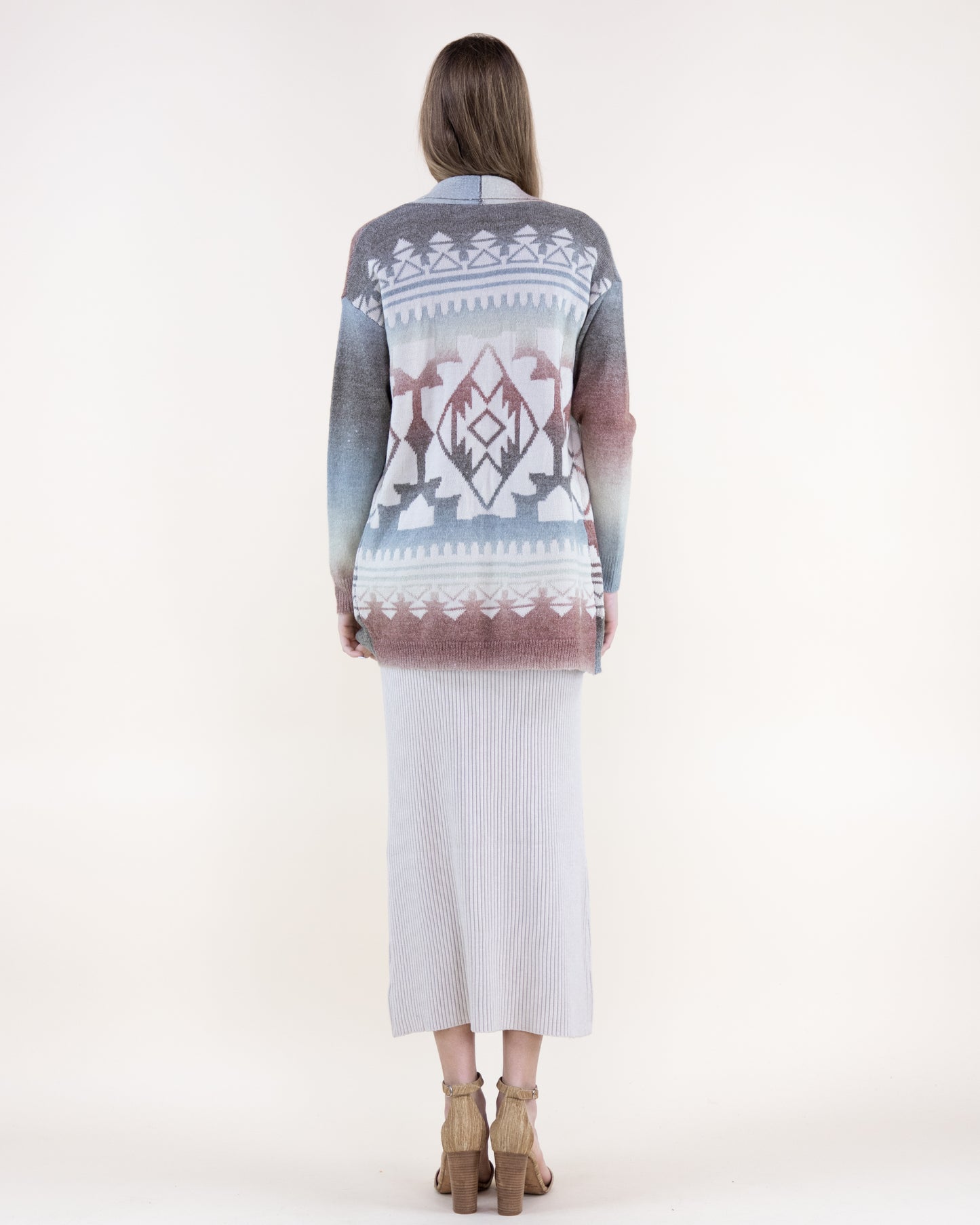 Southwestern Ombre Cardigan