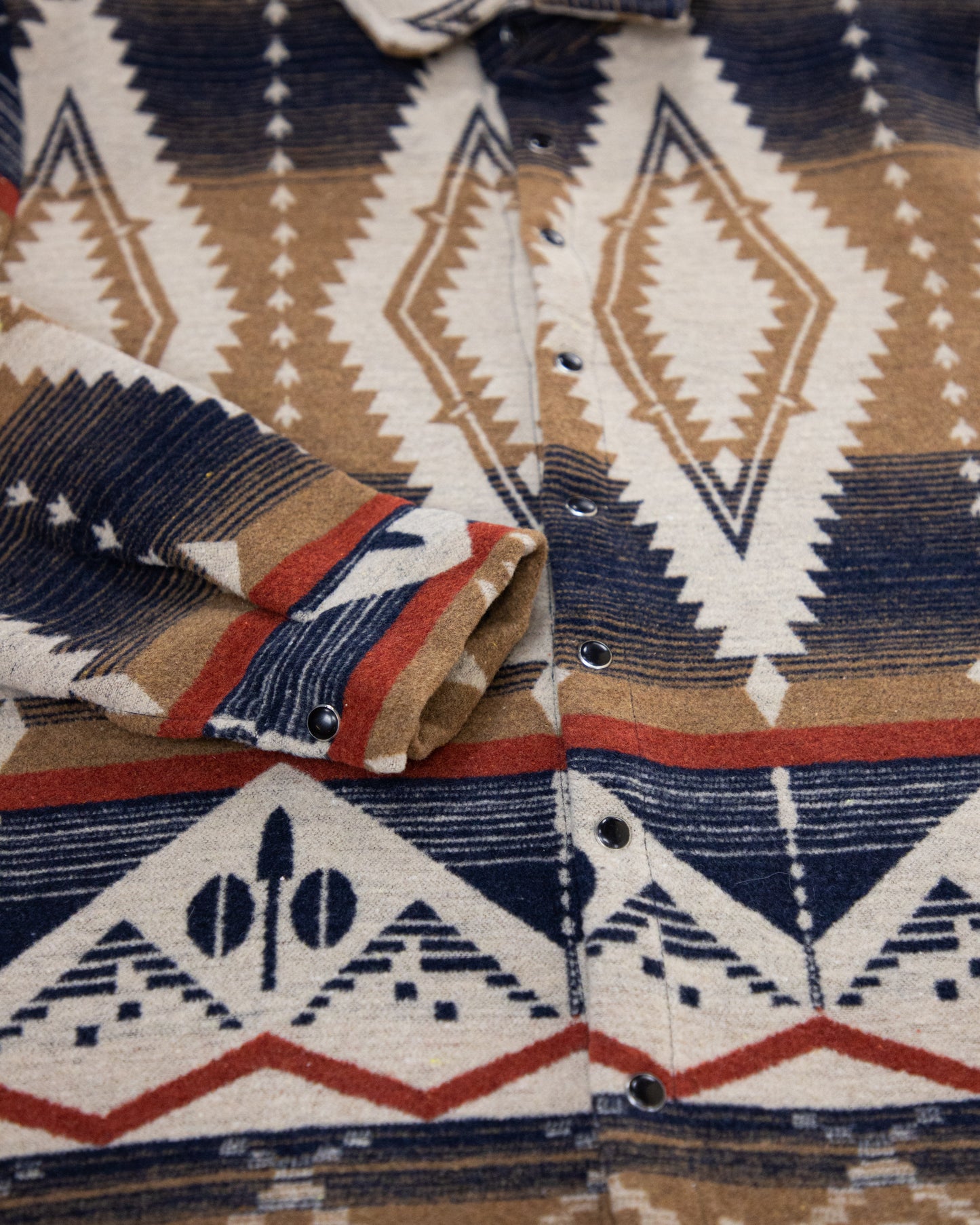 Vintage Tribal Print Shacket