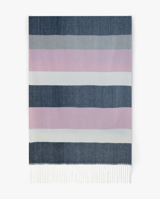 Vibrant Lines Multicolor Scarf