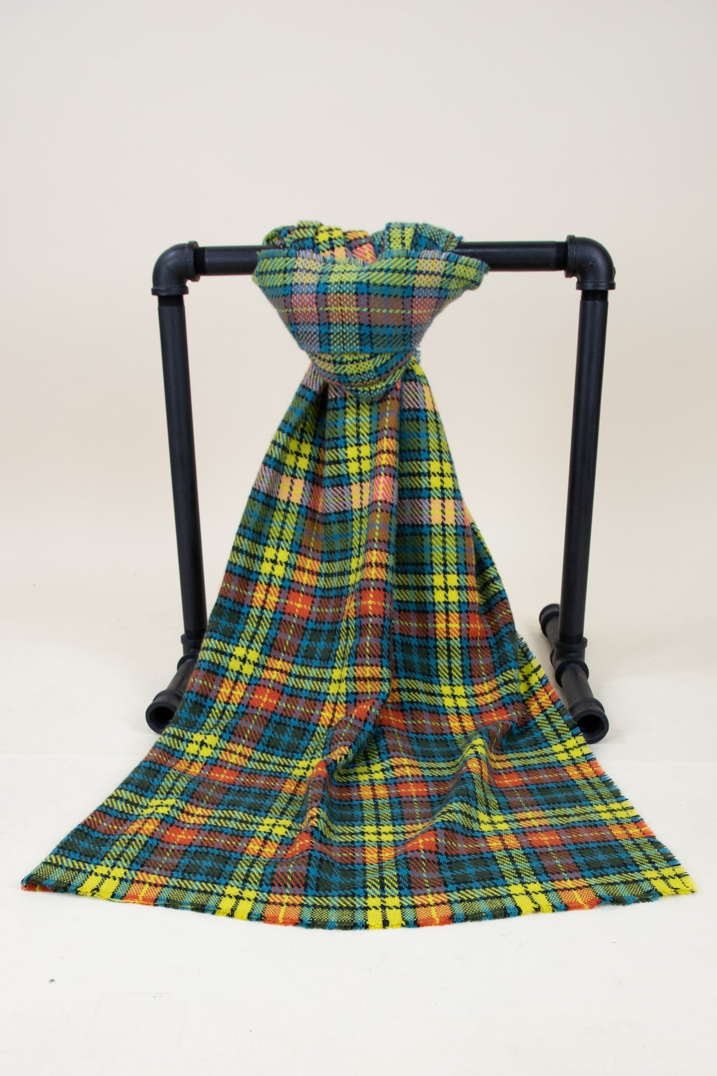 Neon Tones Flannel Scarf