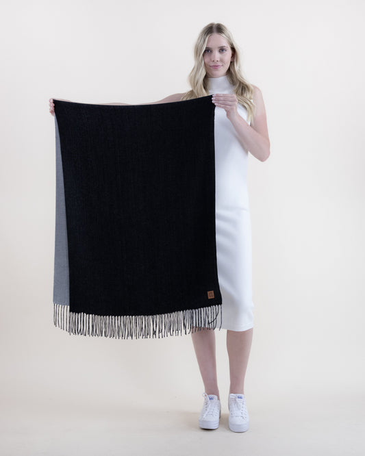 Wool Feel Solid Color Scarf