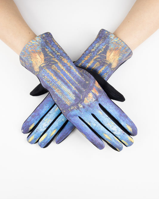 Starry Night Over The Rhone Gloves (TS)
