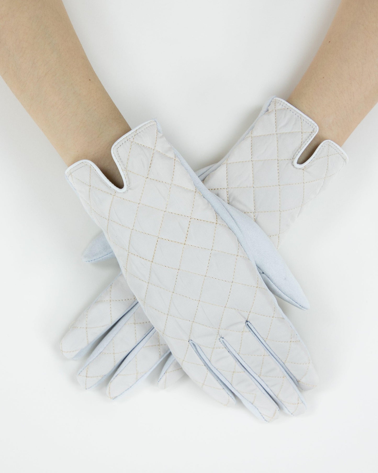 Quilted Solid Touchscreen Gloves