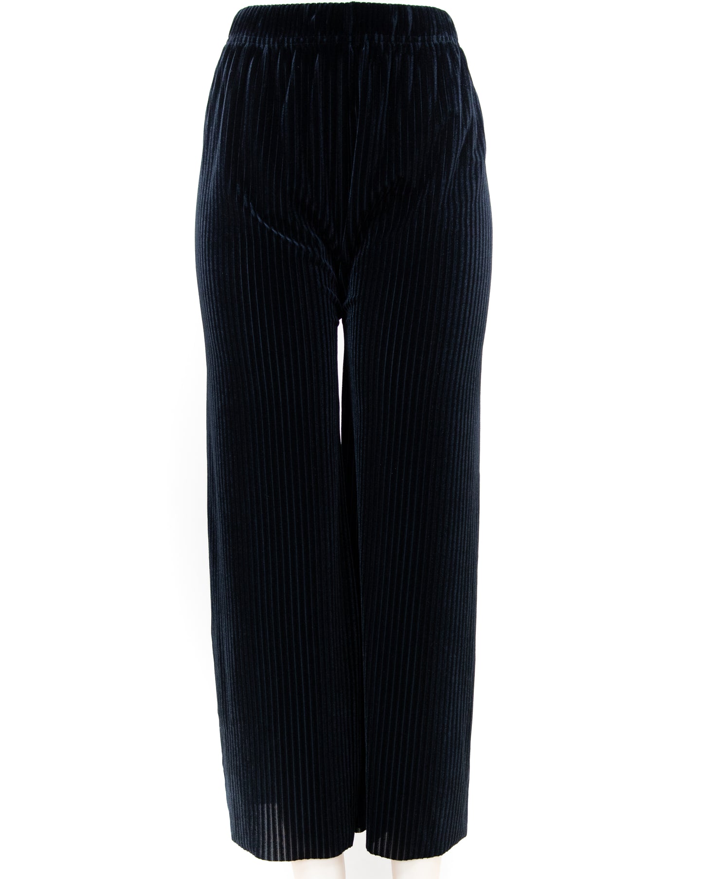 Stretchy Ribbed Wide Legged Pants