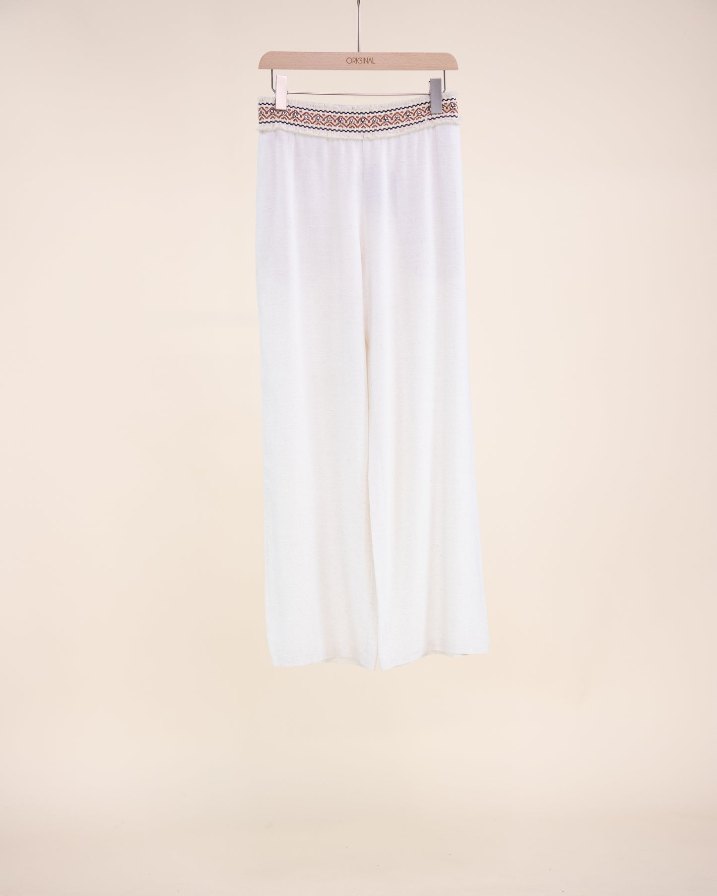 Diosa Linen Wide Leg Trousers