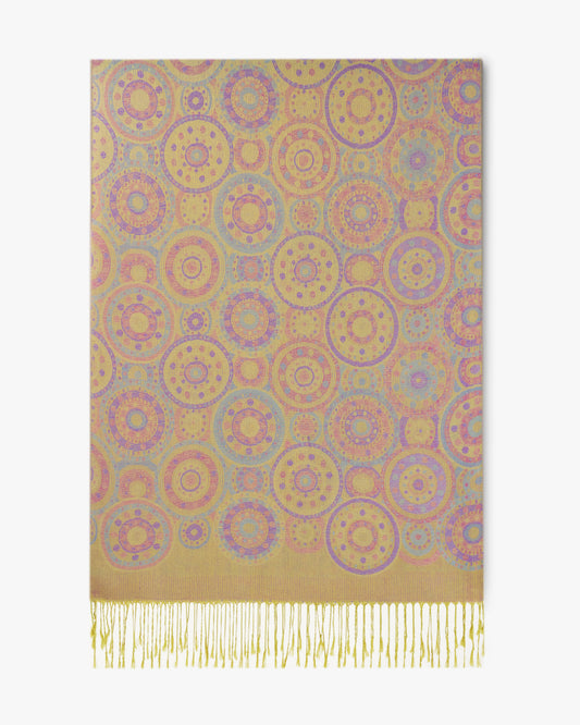 Bohemian Mandala Print Pashmina