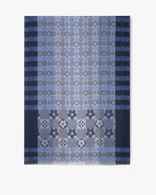 Monogram Pattern w/ Stripes
