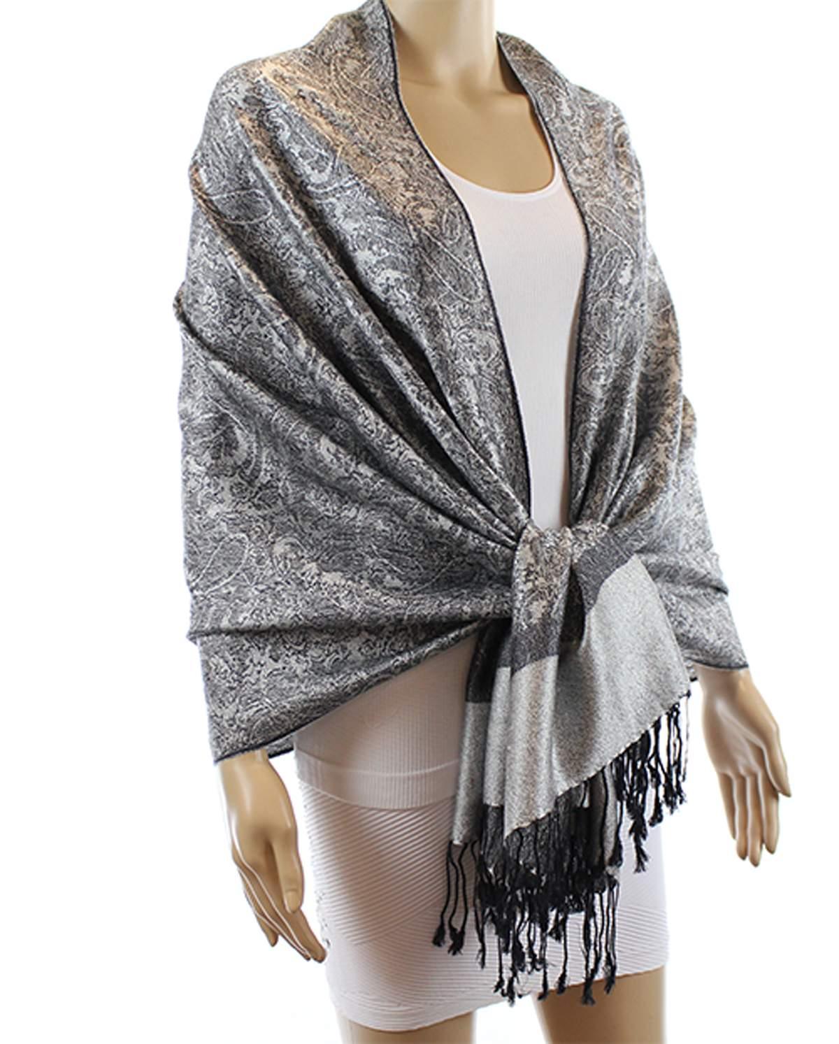 Pashmina Single Ply Paisley