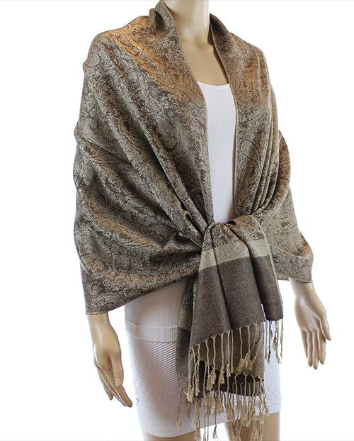 Pashmina Single Ply Paisley