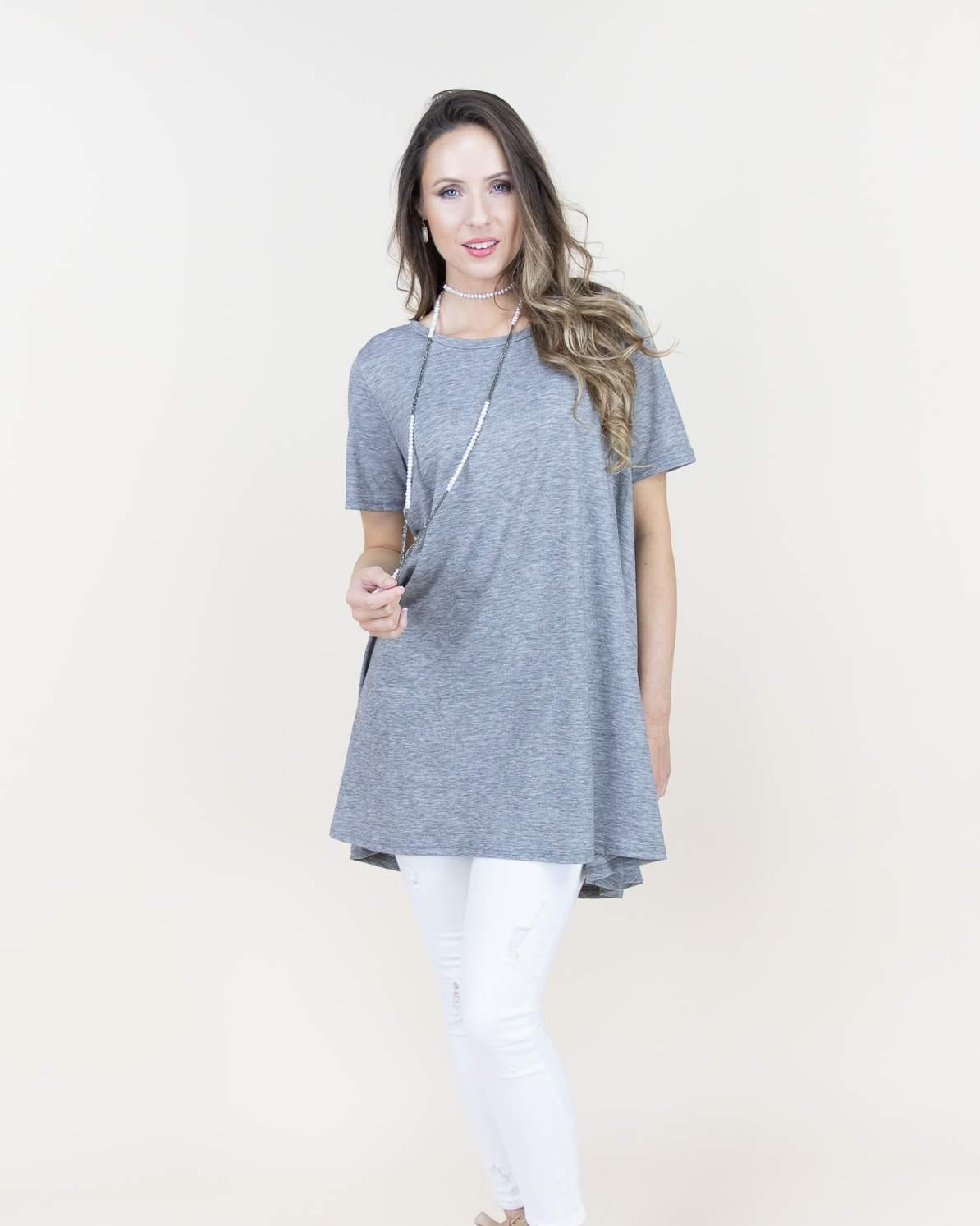 Short Sleeve Scoop Neck