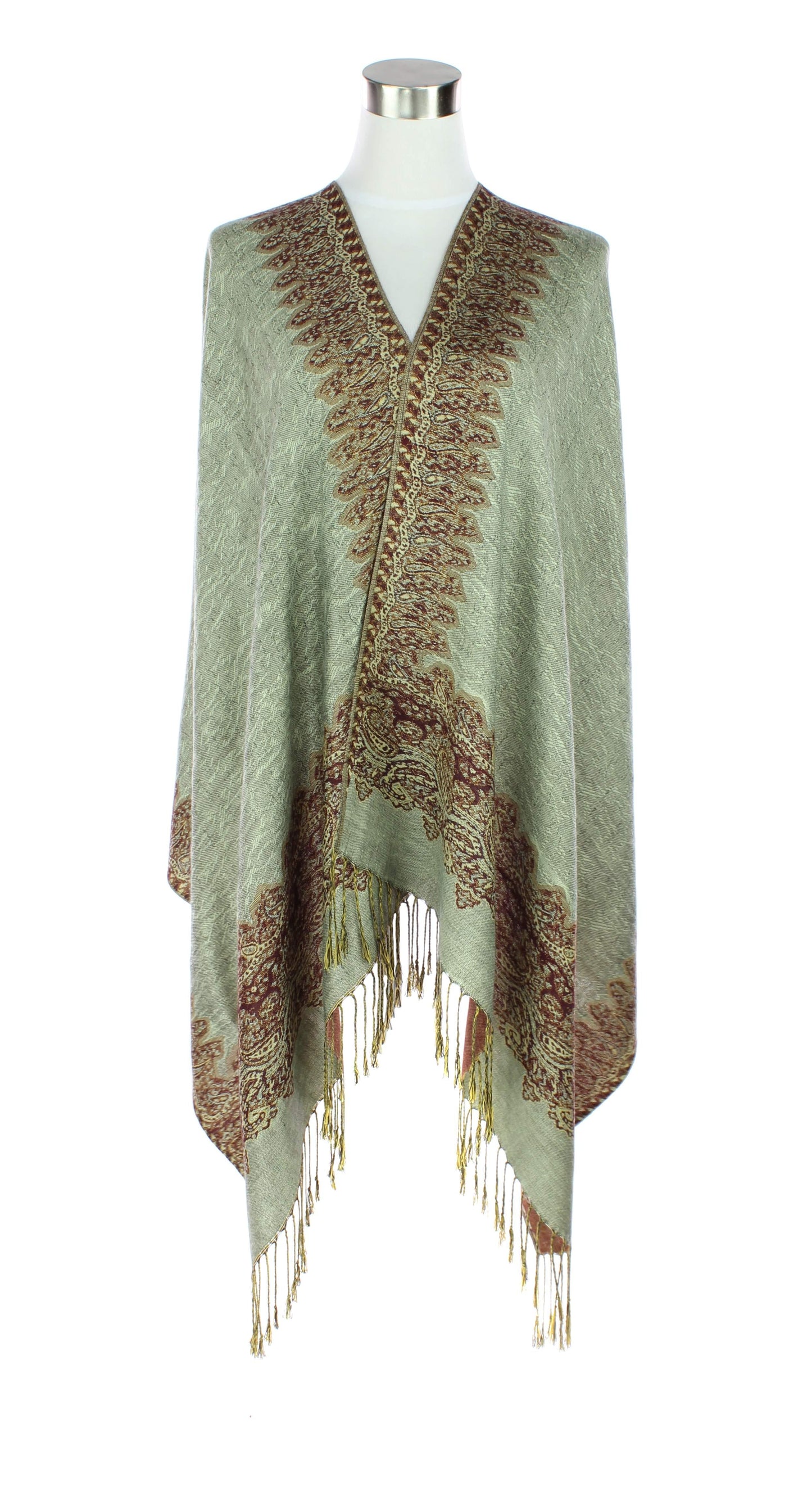 Plasmin Border Cozy Scarf