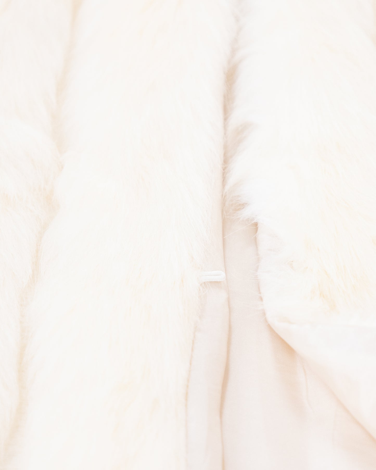 Faux Fur Vest w/ Hood