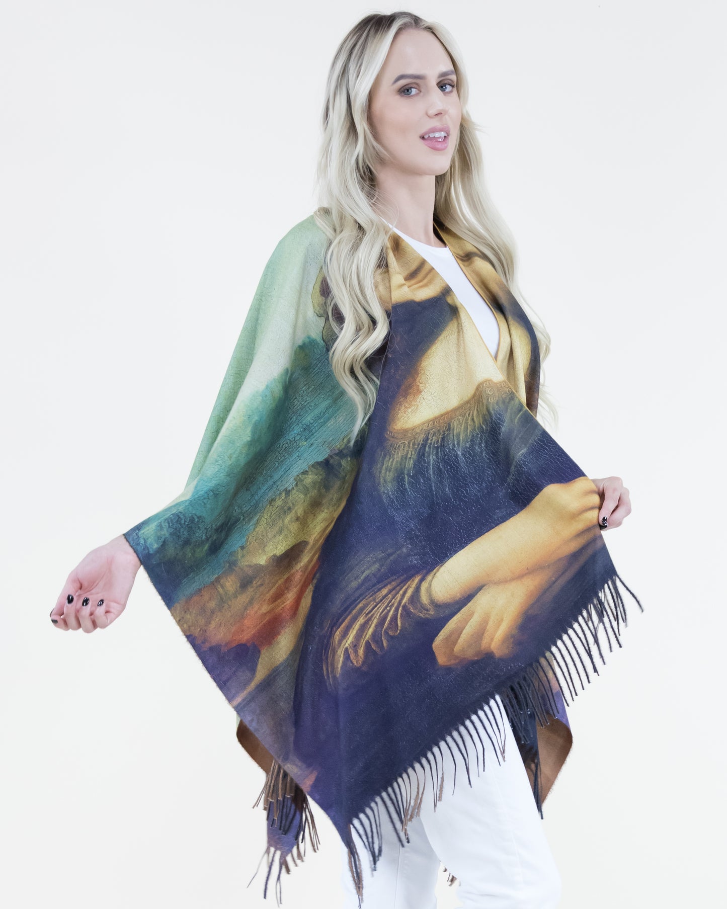 Mona Lisa Ruana Wrap