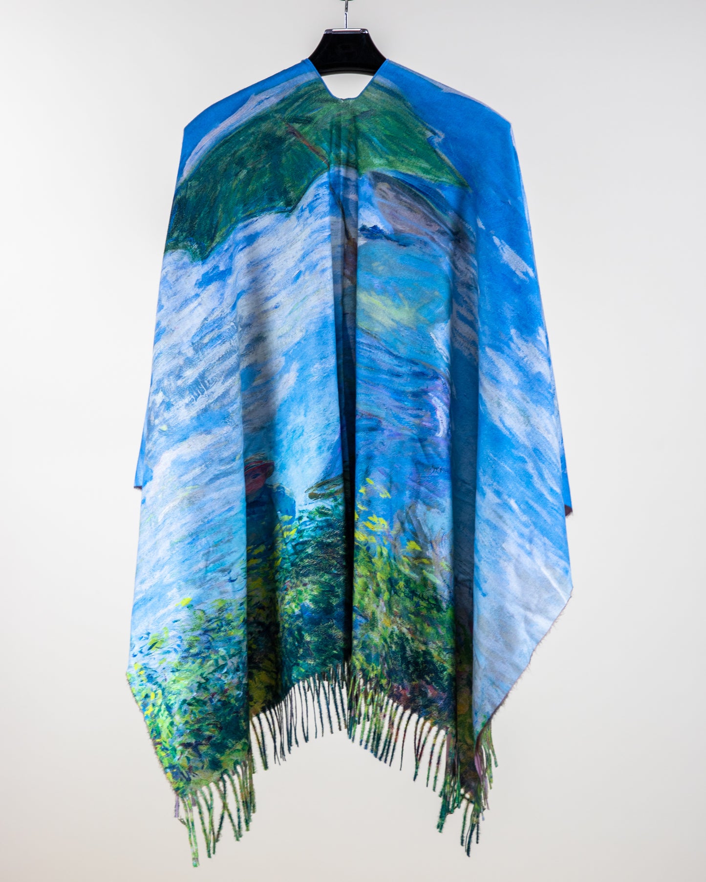 Woman with a Parasol Ruana Wrap