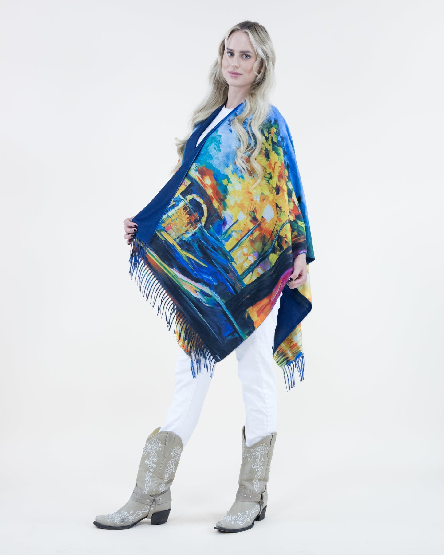 Le Jardin Ruana Wrap