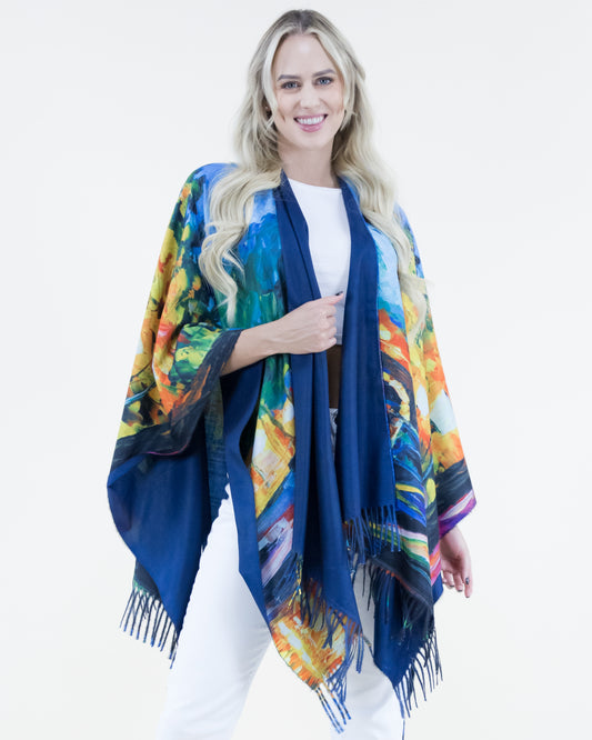 Le Jardin Ruana Wrap