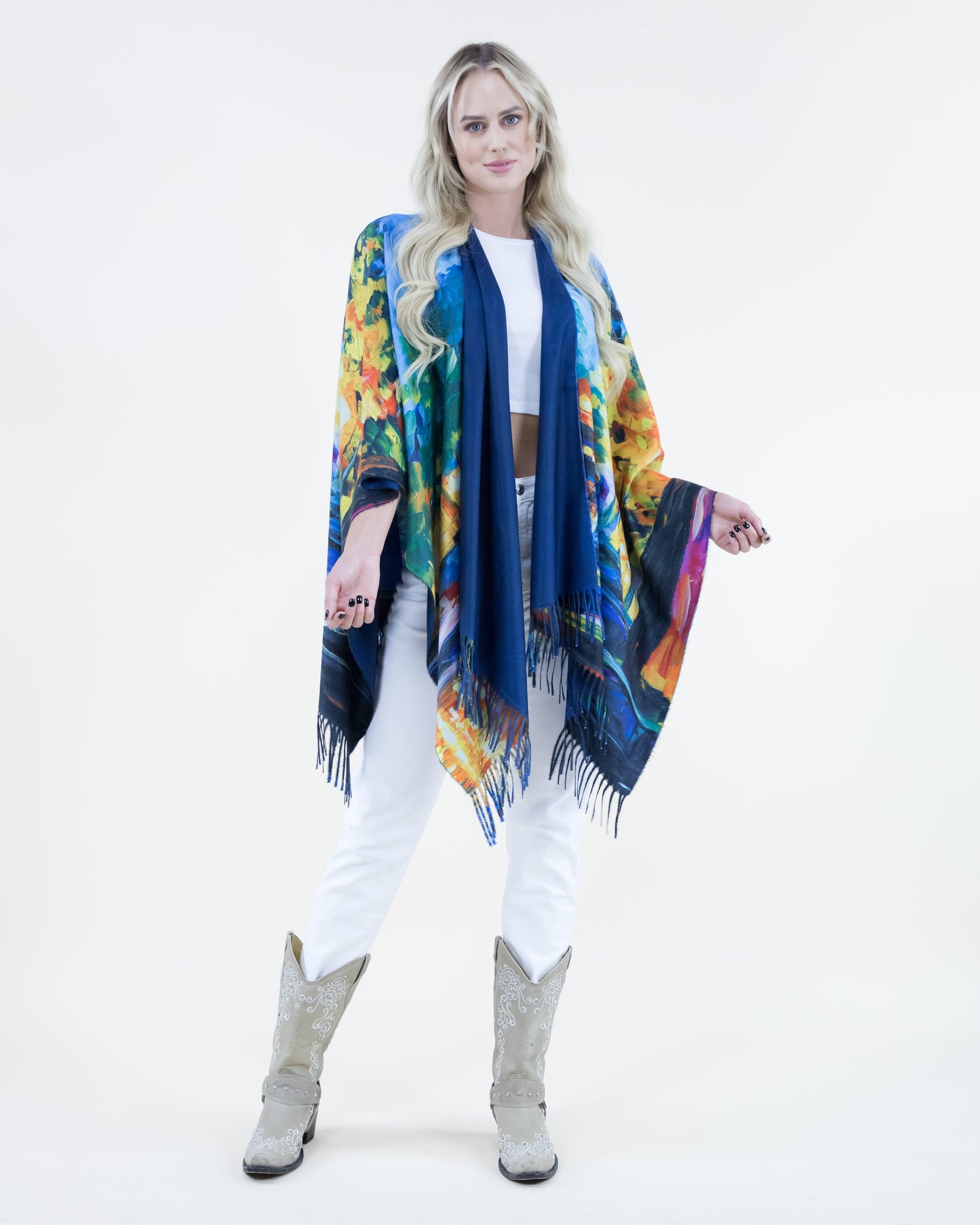 Le Jardin Ruana Wrap