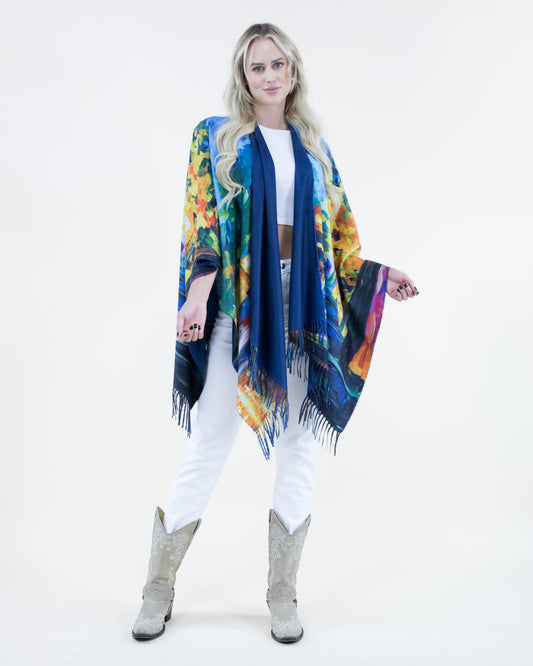 Le Jardin Ruana Wrap