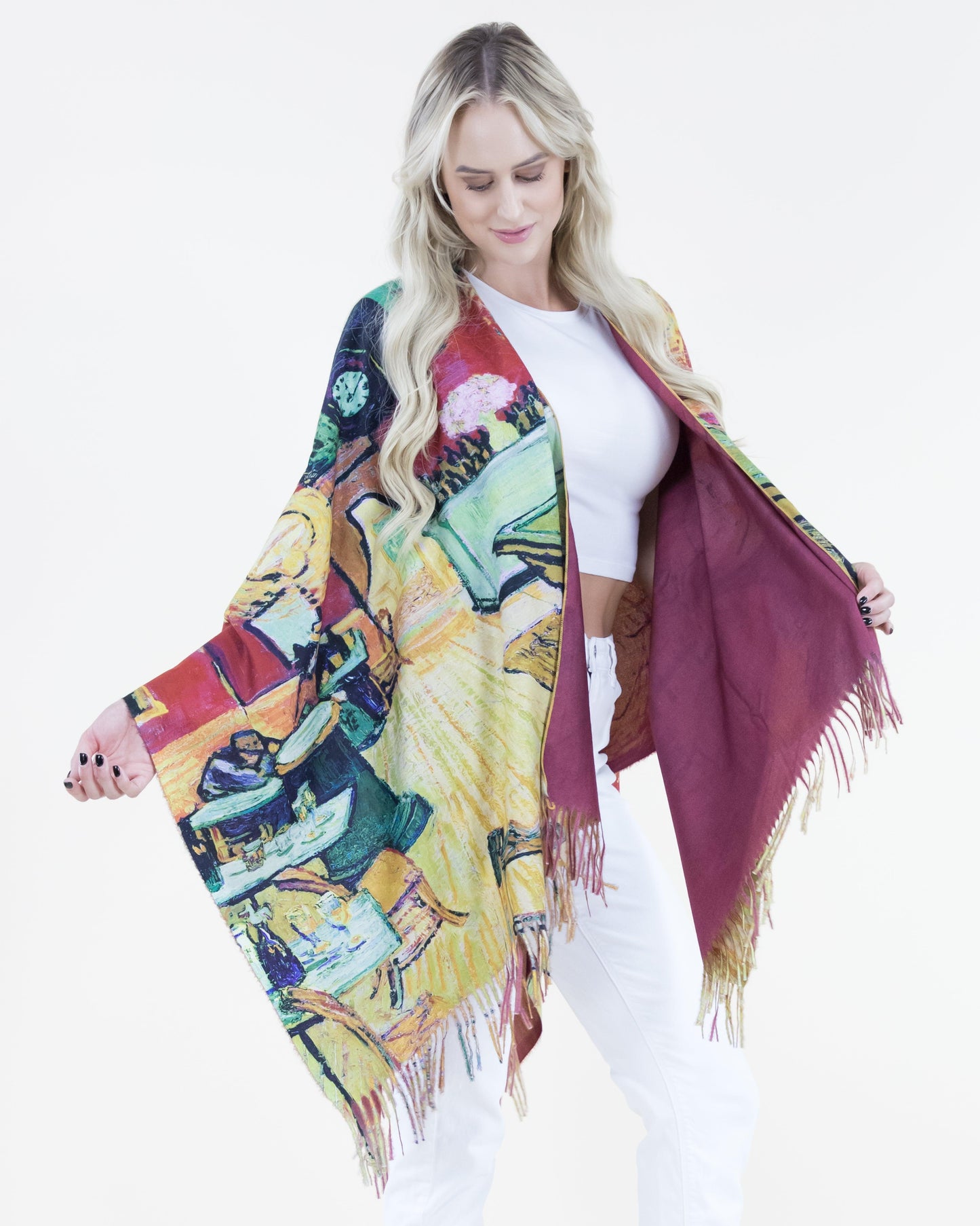 The Night Café Ruana Wrap