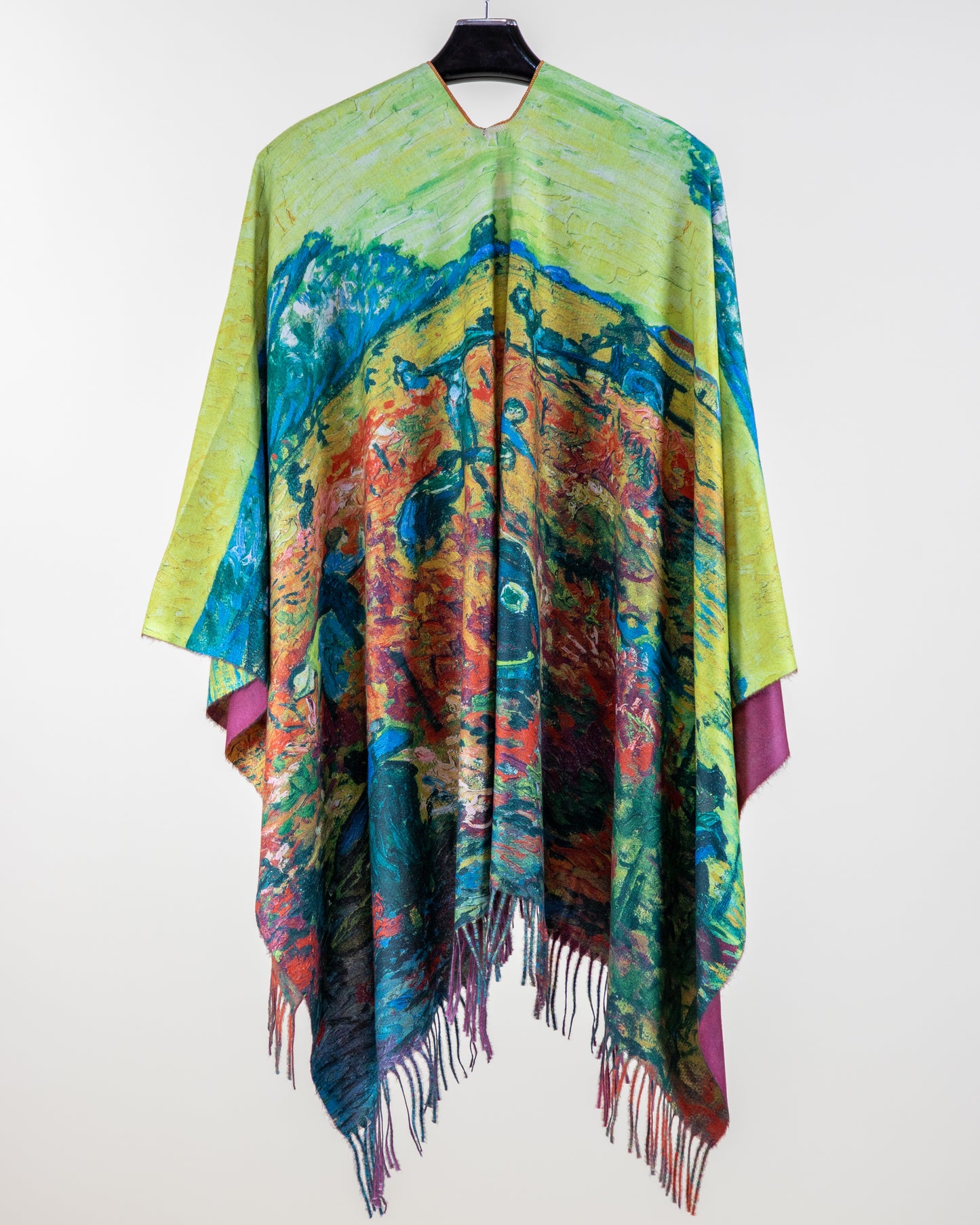 Red Vineyard Ruana Wrap