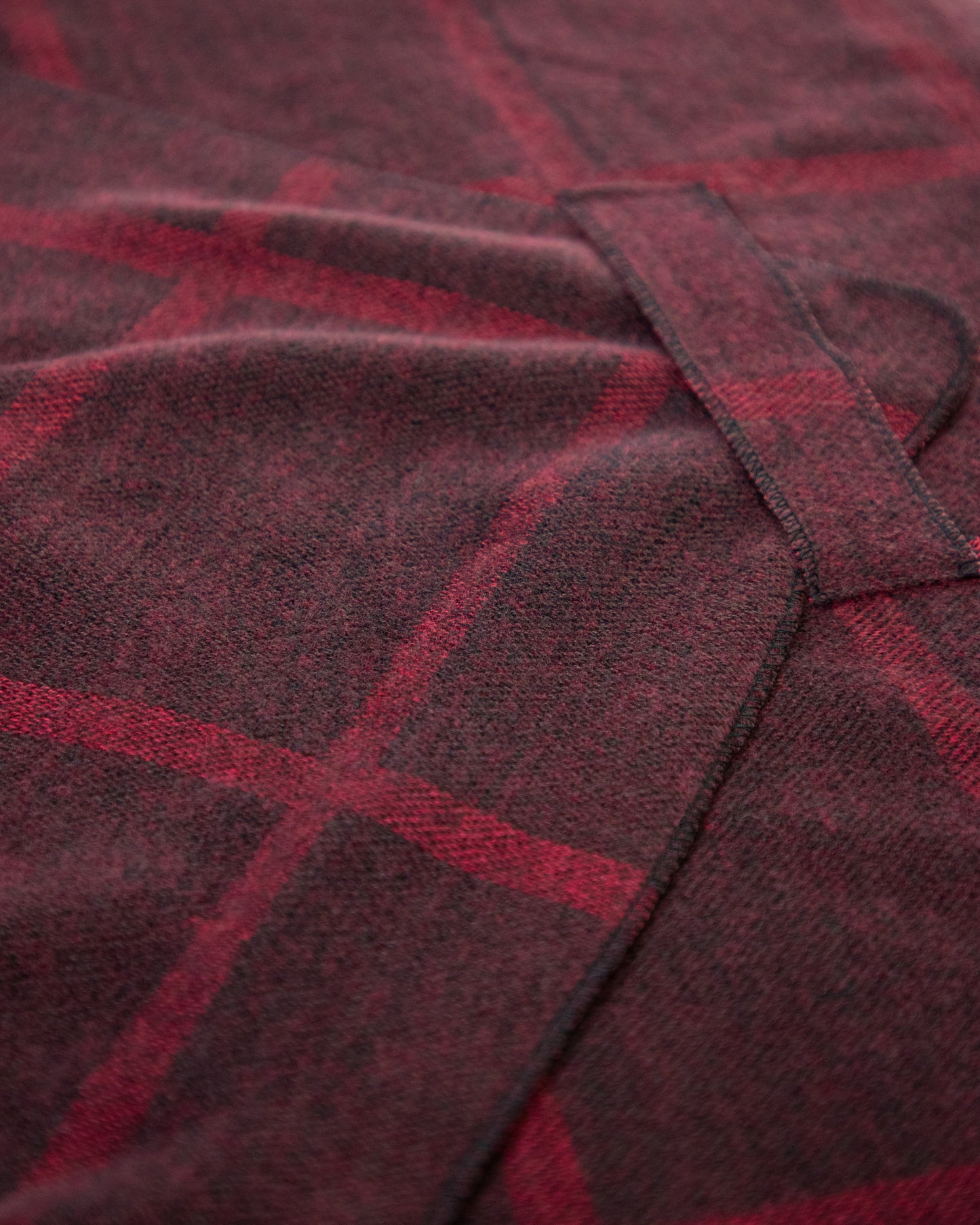 Square Plaid Shawl (One Size)