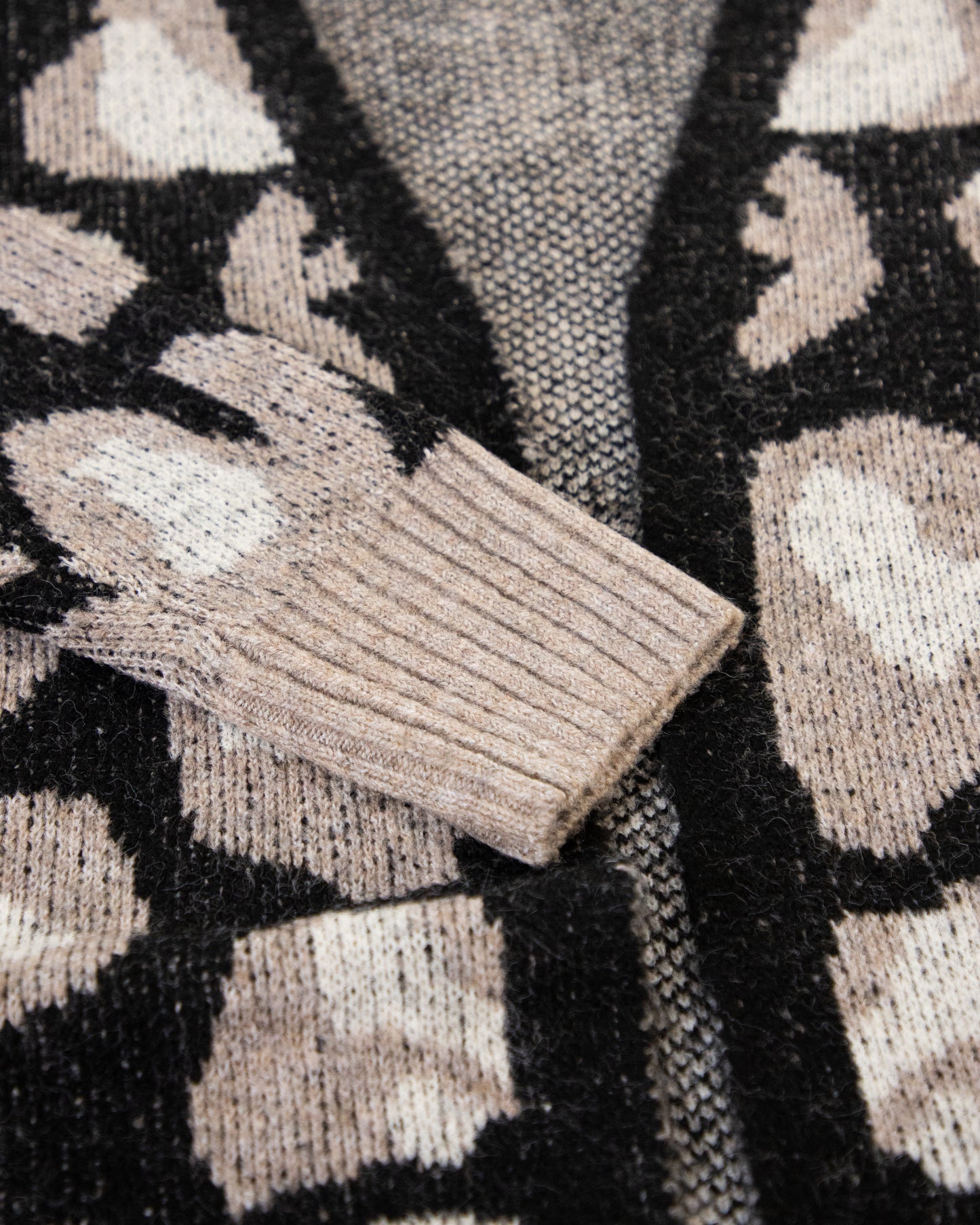 Faded Vintage Leopard Cardigan - (S/M, L/XL)