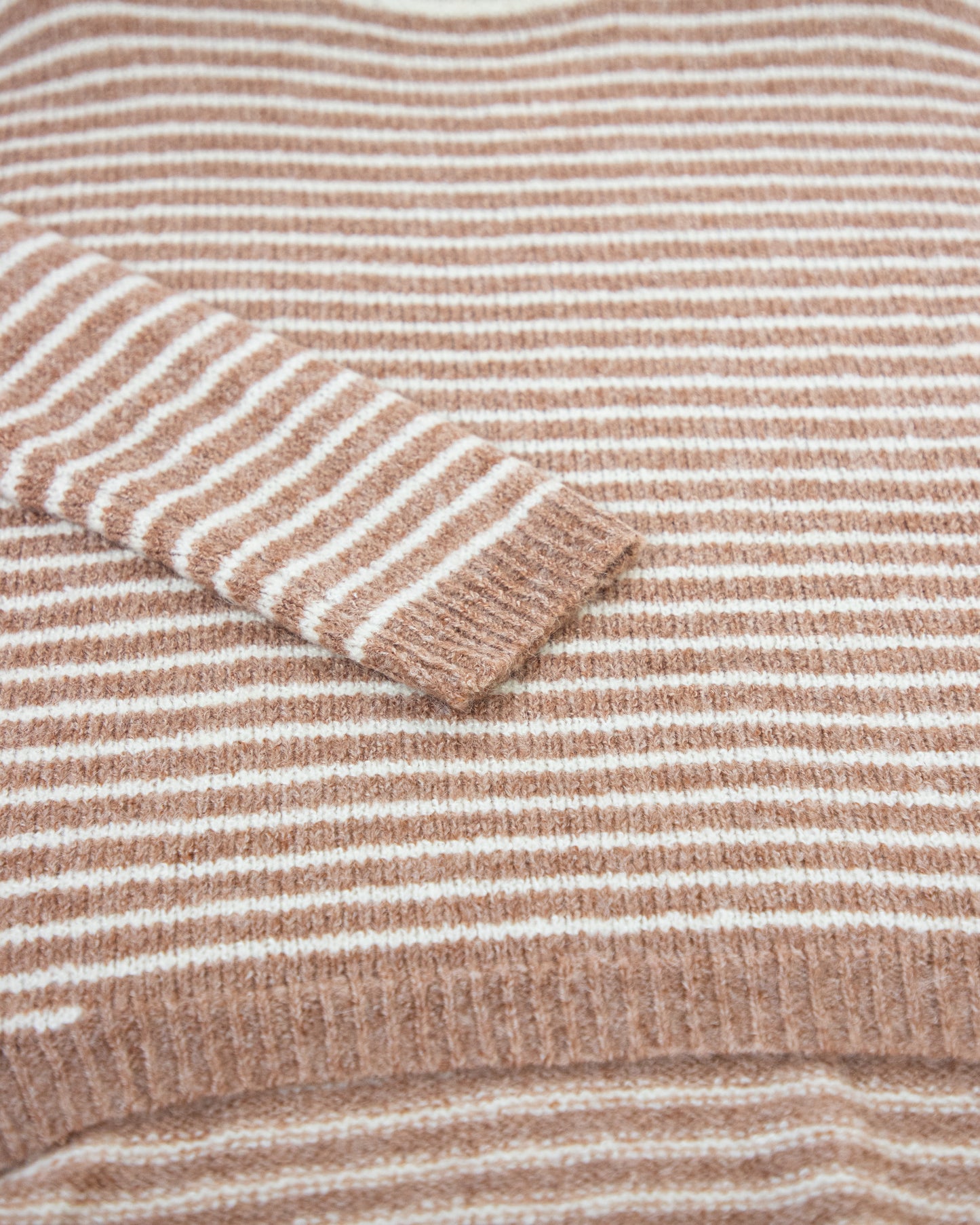 Comfy Stripe Turtle Neck Sweater