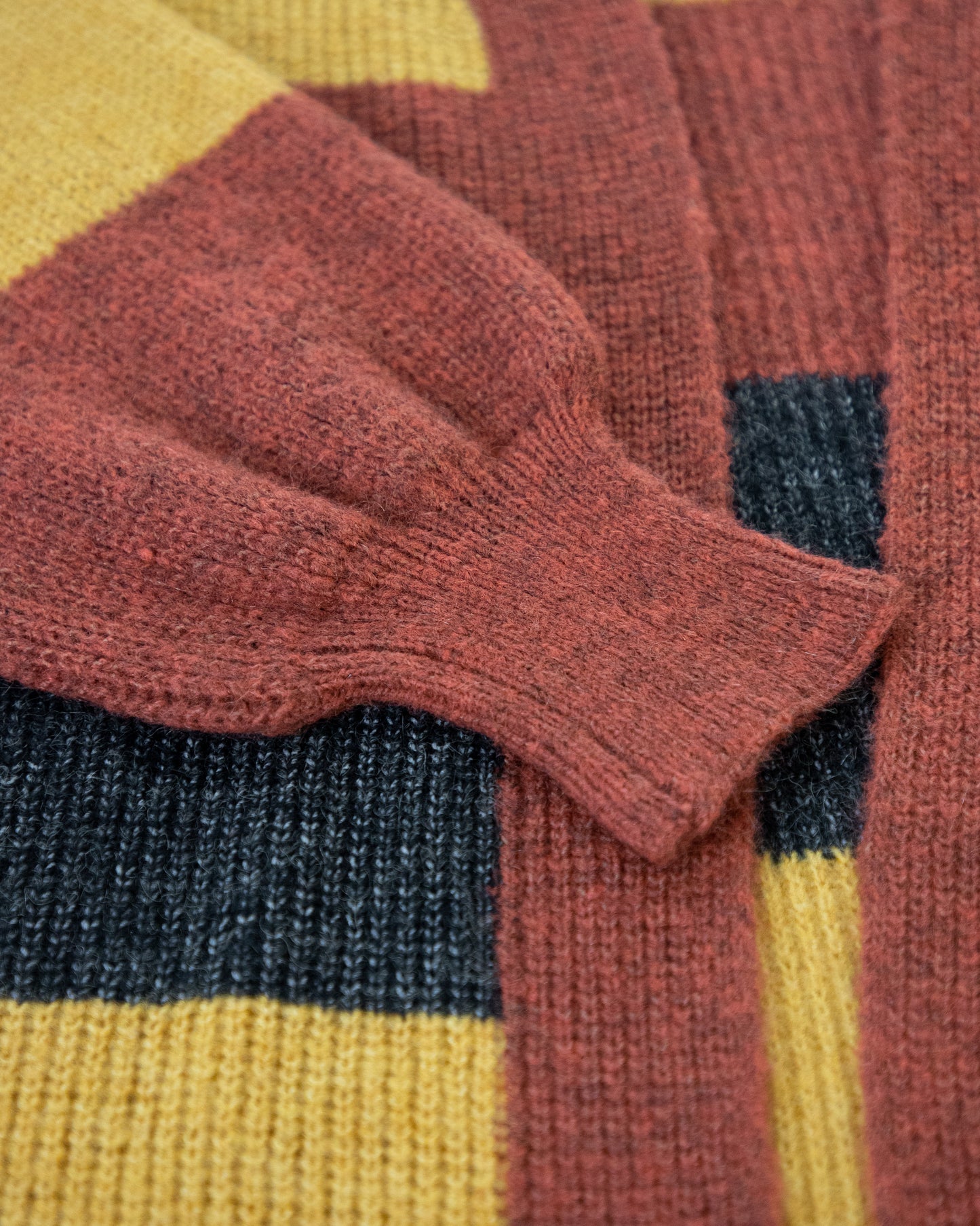 Knitted Stripe Cardigan