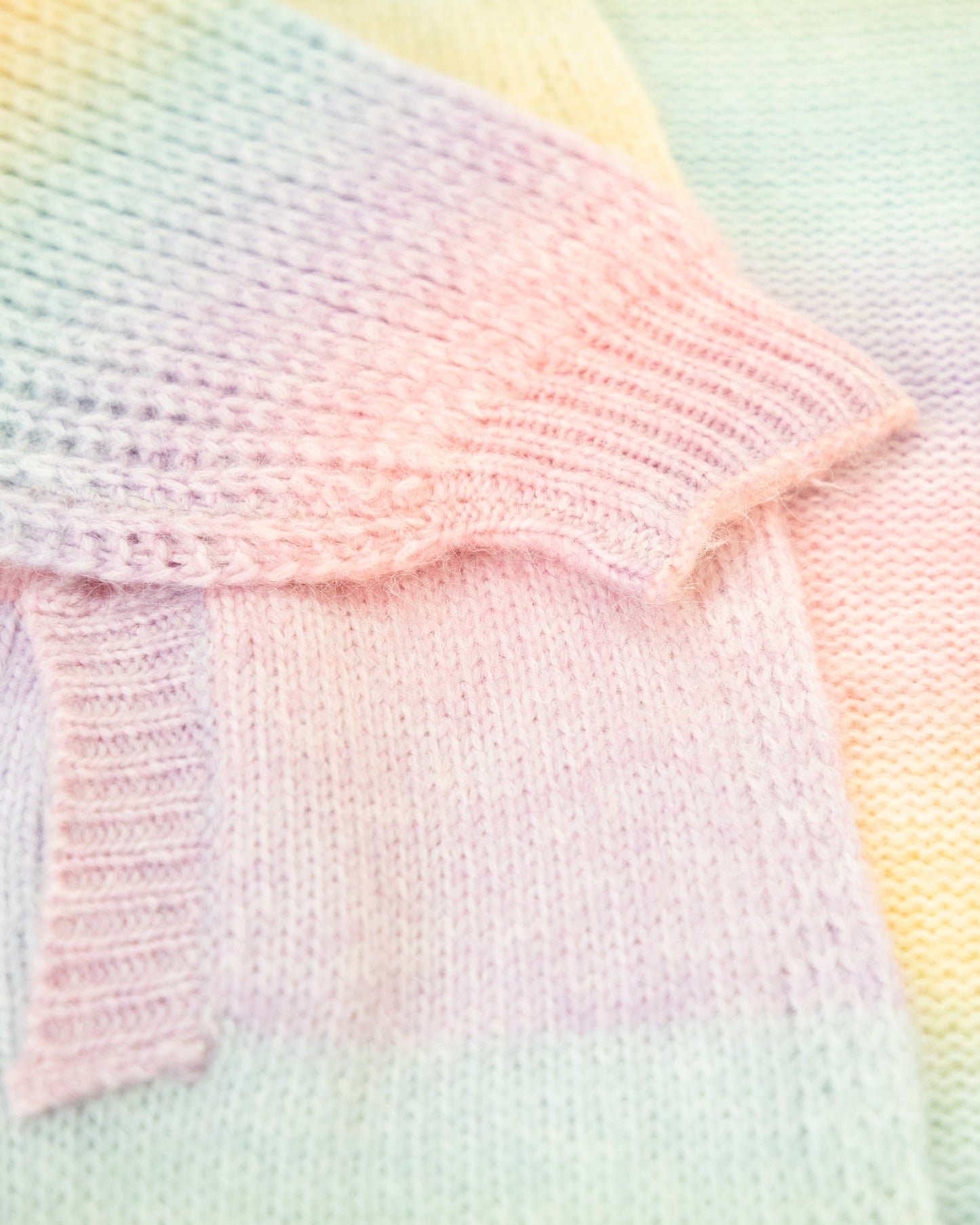 Ombre Bell Sleeve Cardigan - (S/M, L/XL)
