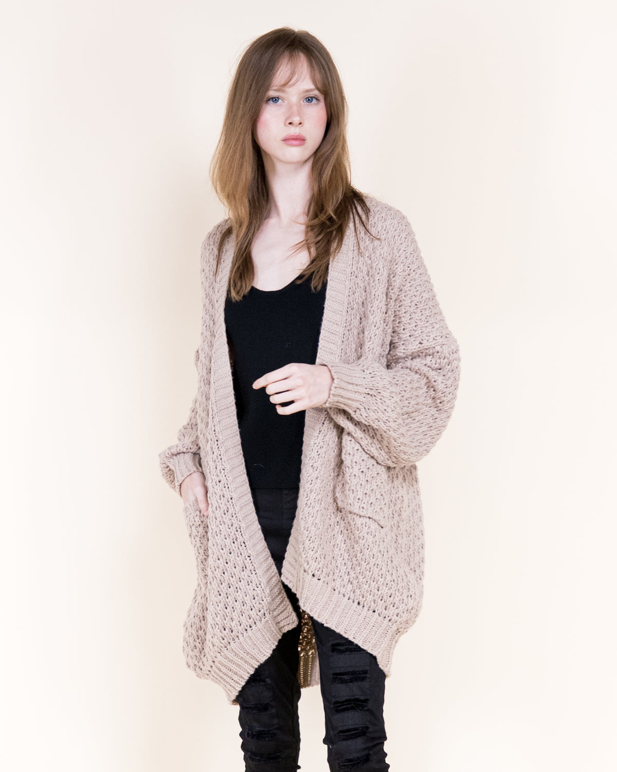 Honeycomb Stitch Lounge Cardigan