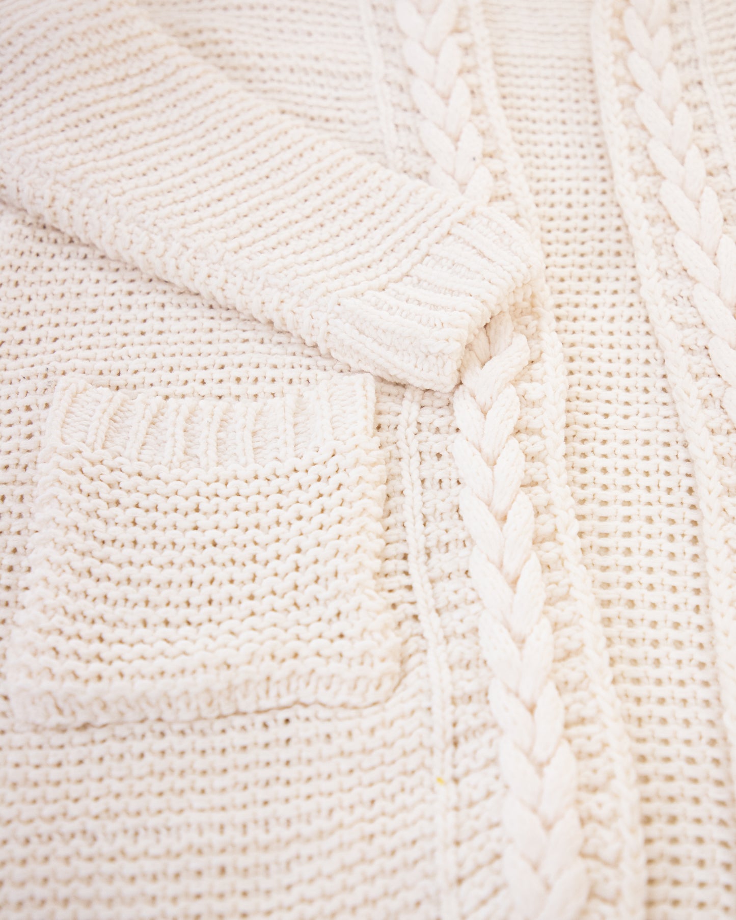 Hood & Long Sleeve Braided Trim Pocket Cardigan