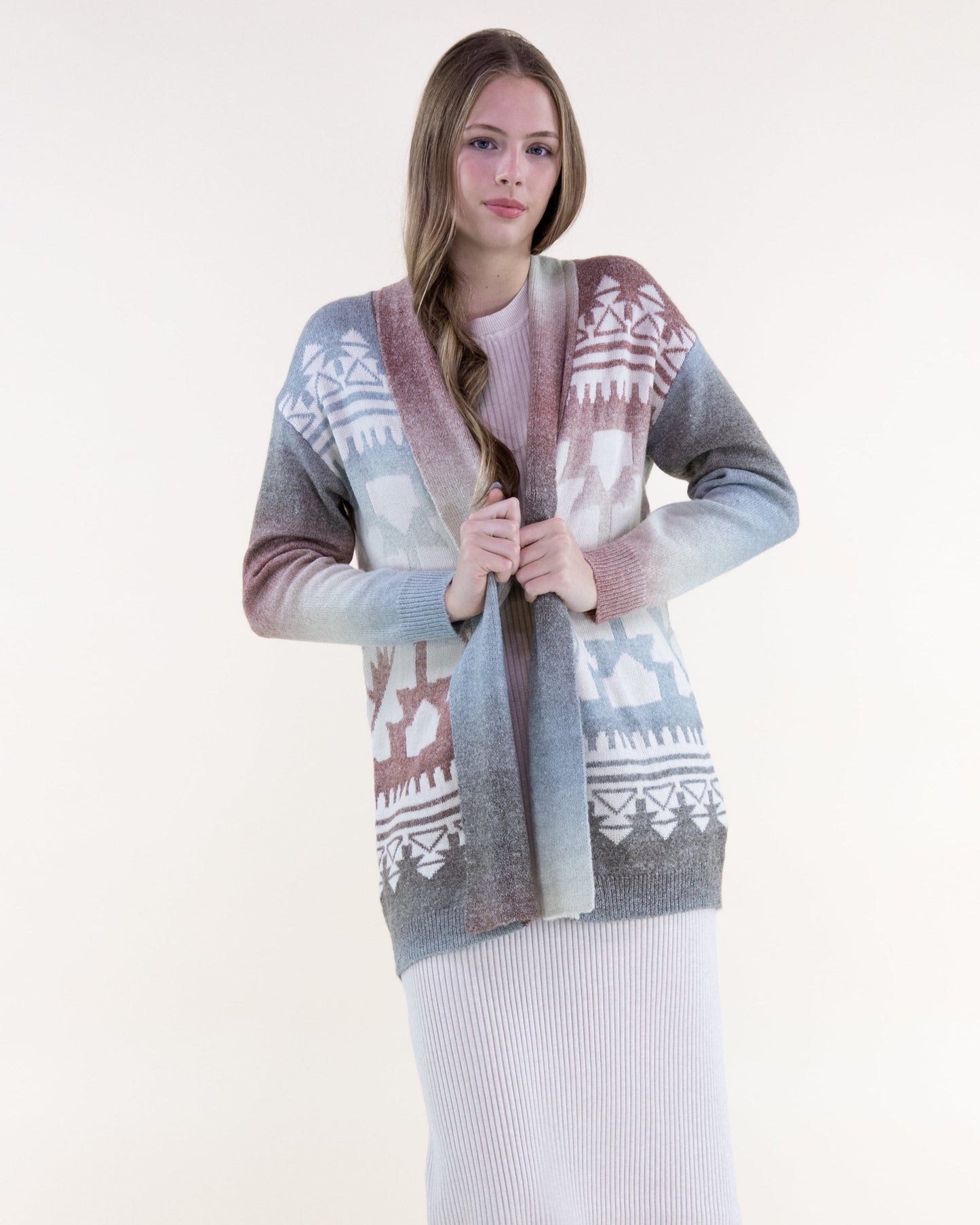 Southwestern Ombre Cardigan
