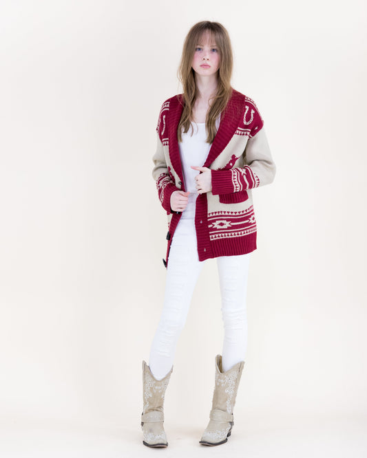 Rodeo Desert Shawl Collar Cardigan