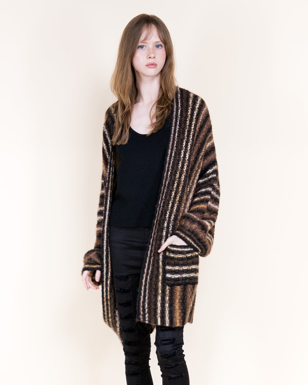 Nativa Striped Lounge Cardigan