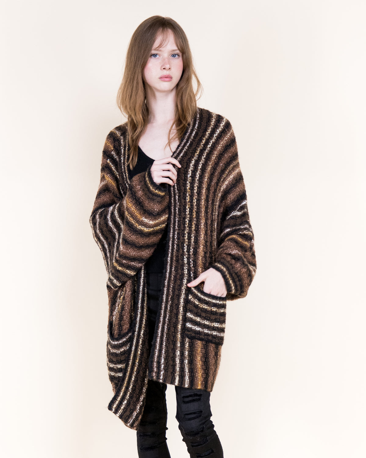 Nativa Striped Lounge Cardigan