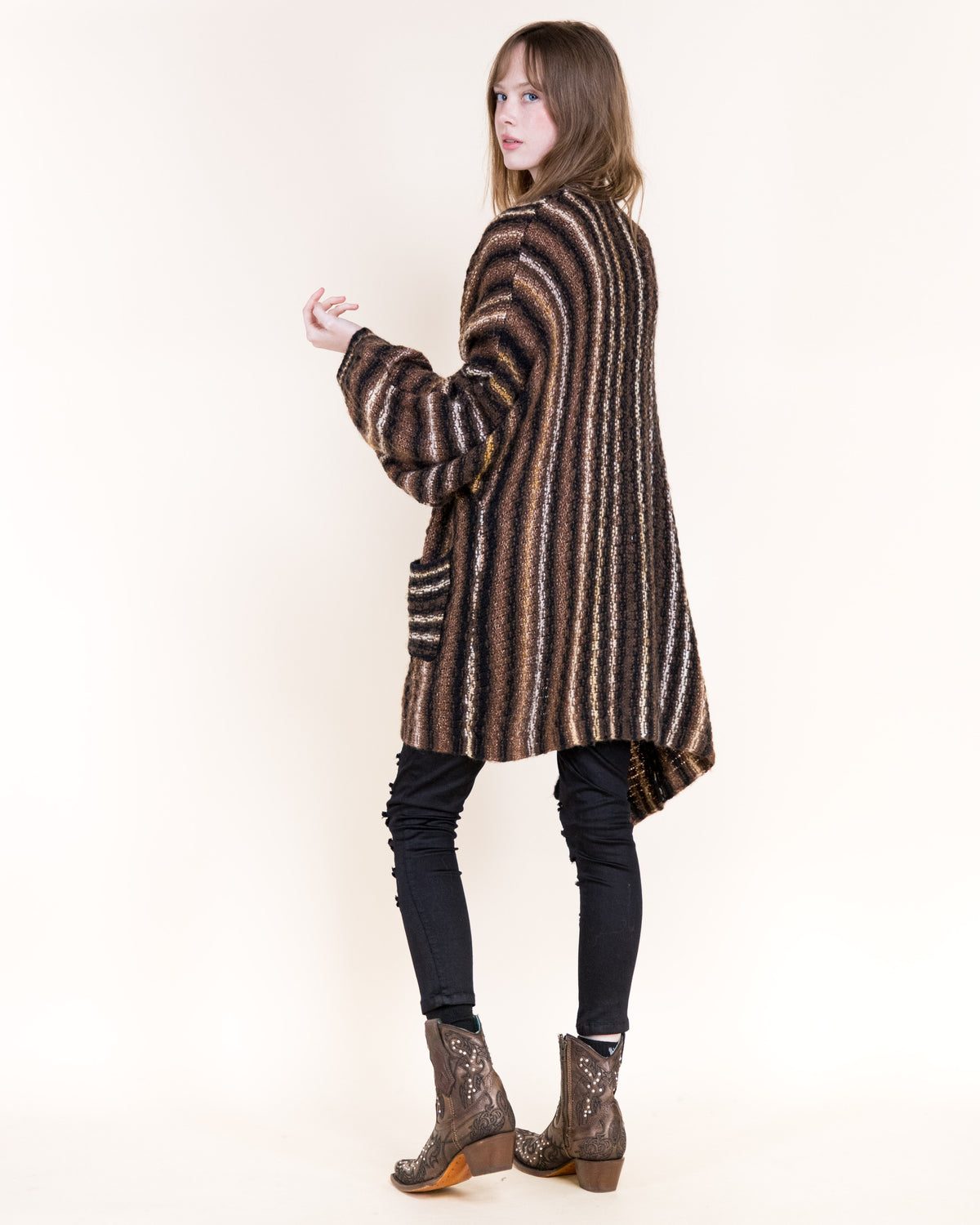 Nativa Striped Lounge Cardigan