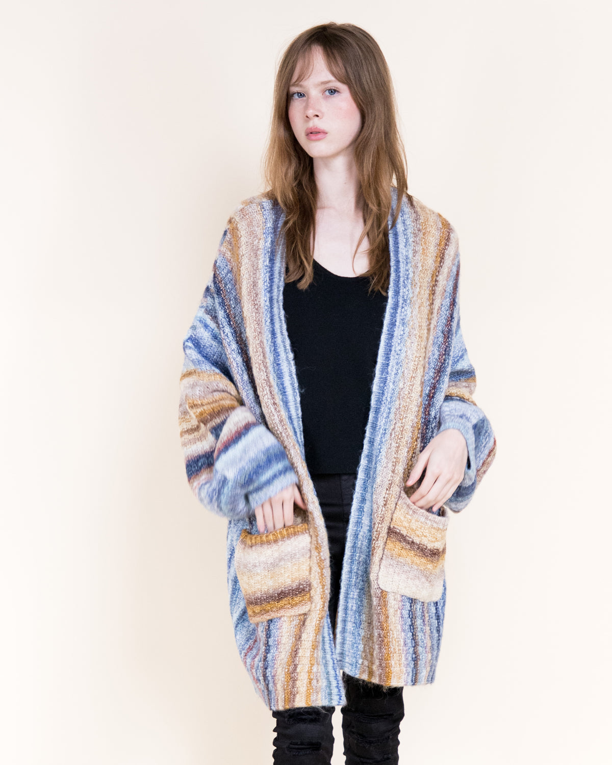 Nativa Striped Lounge Cardigan