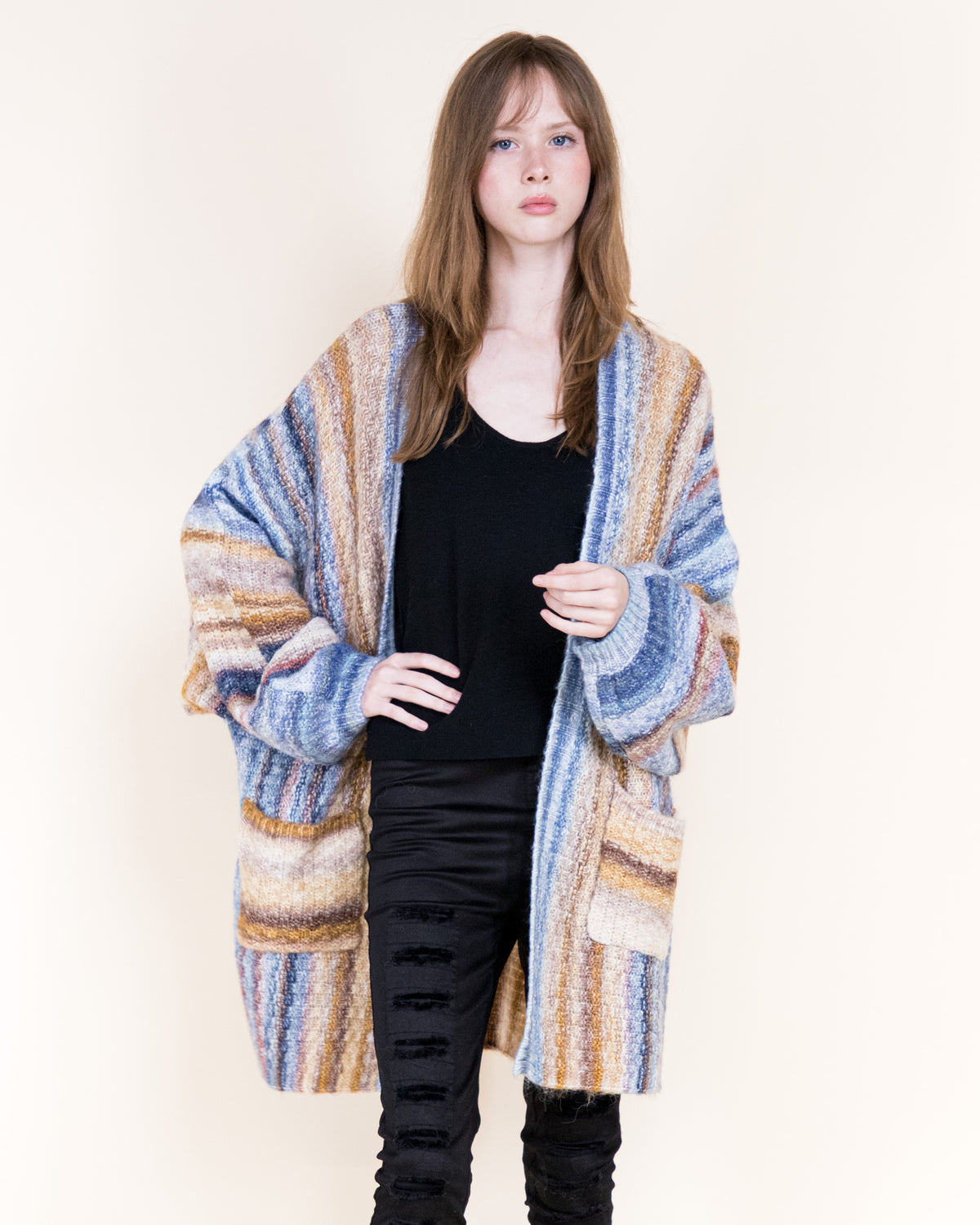 Nativa Striped Lounge Cardigan