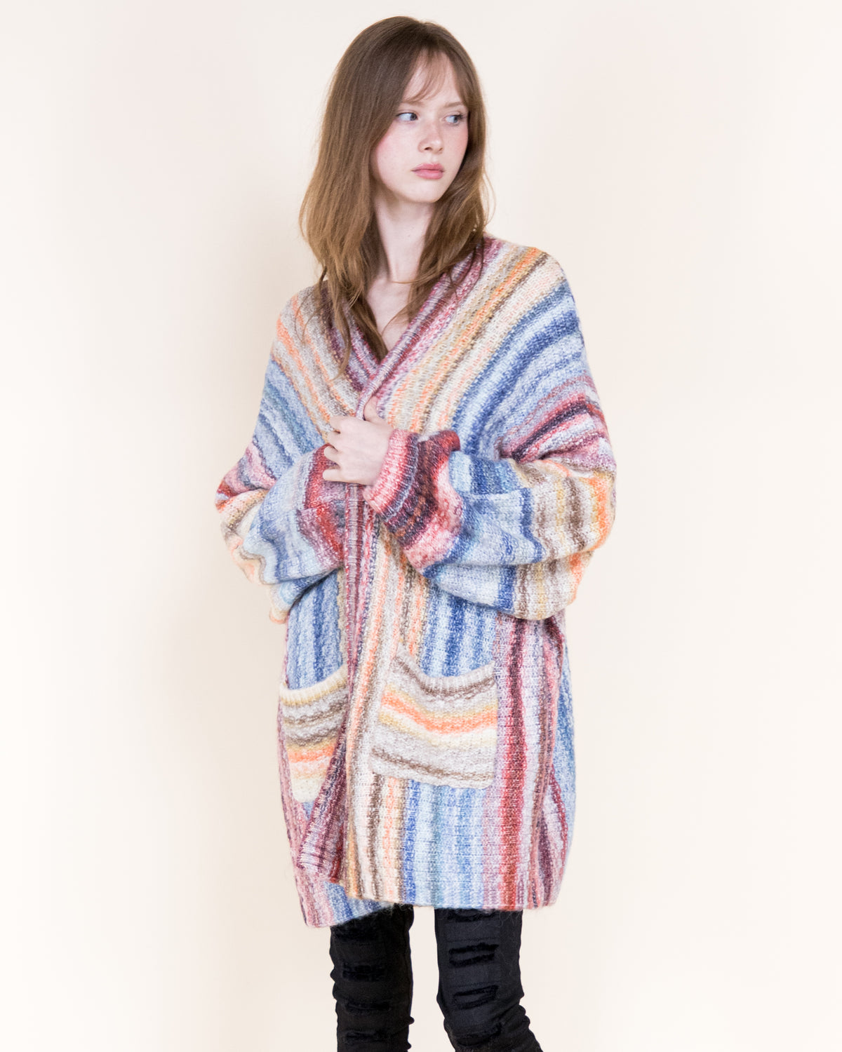 Nativa Striped Lounge Cardigan