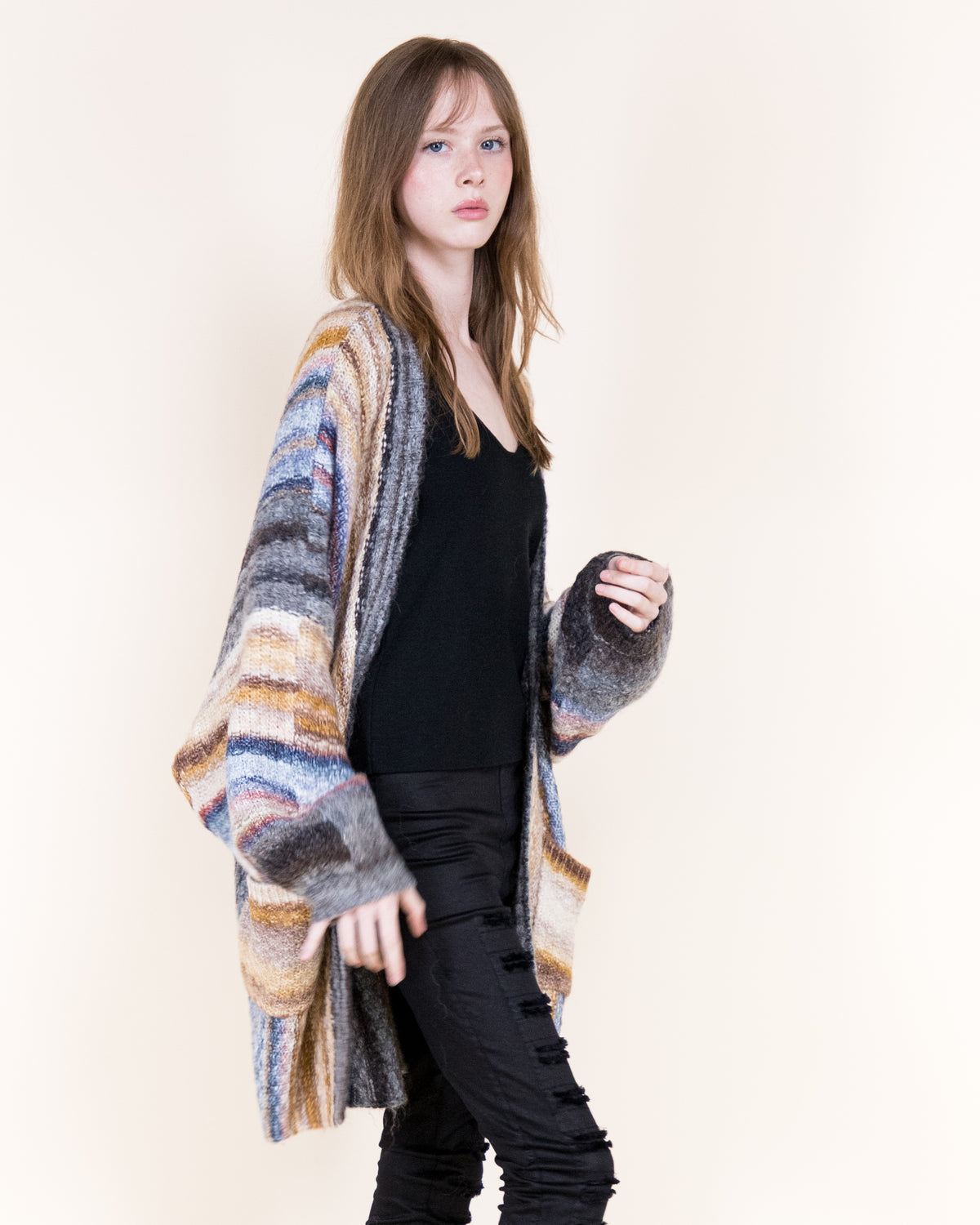 Nativa Striped Lounge Cardigan