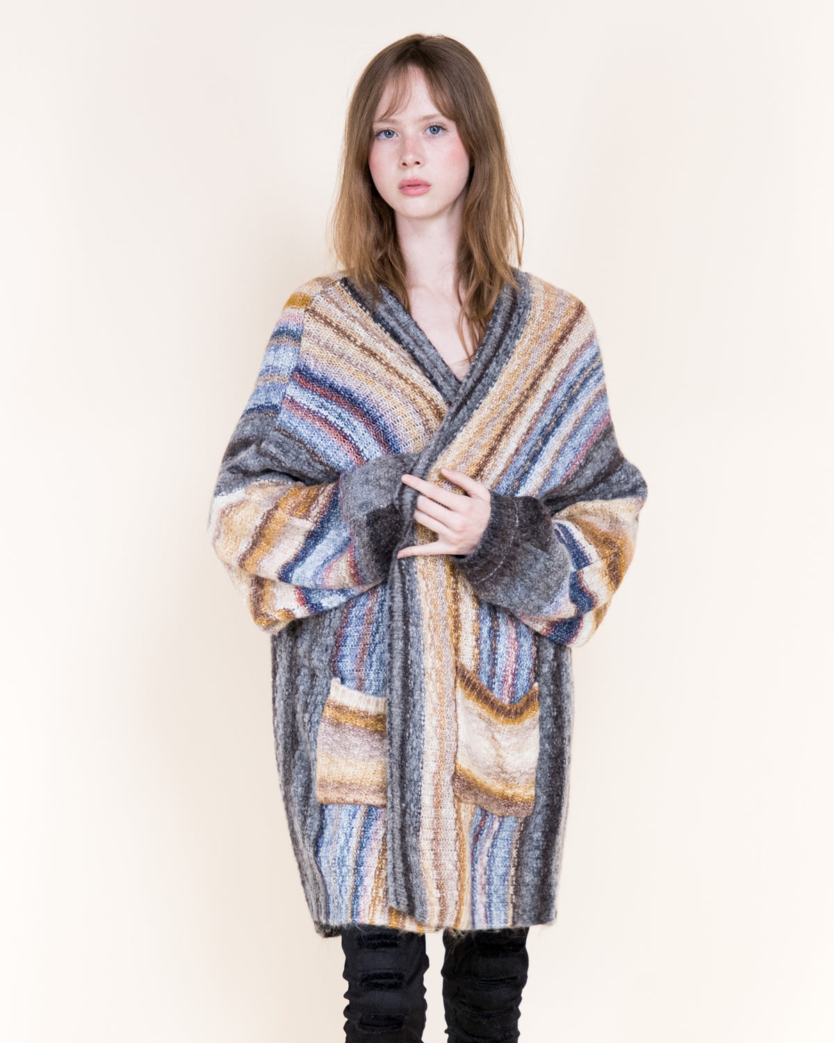 Nativa Striped Lounge Cardigan