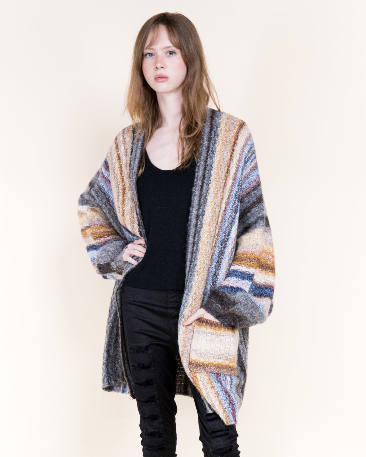 Nativa Striped Lounge Cardigan
