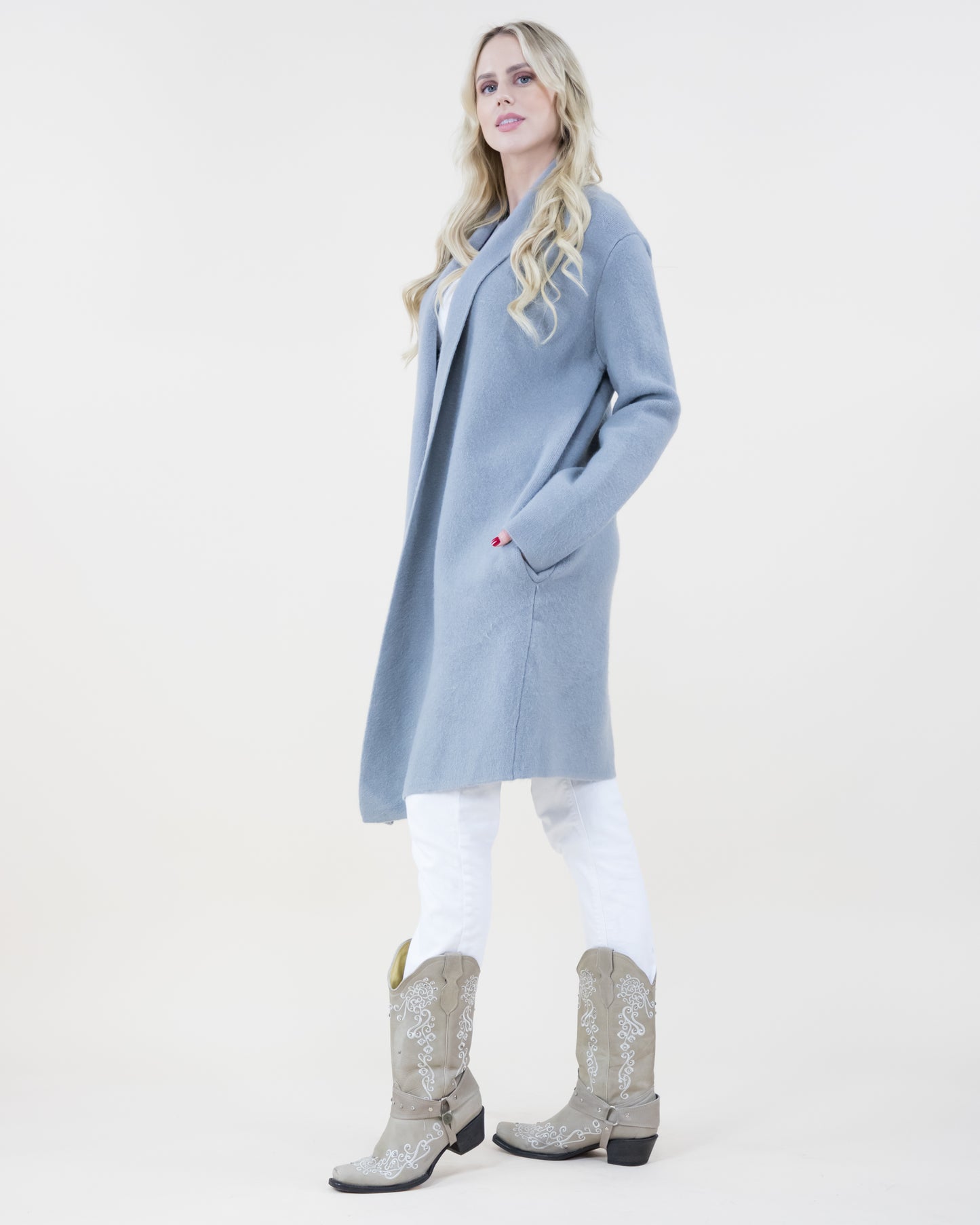 Oversized Wrap Front Coat (S/M, L/XL)