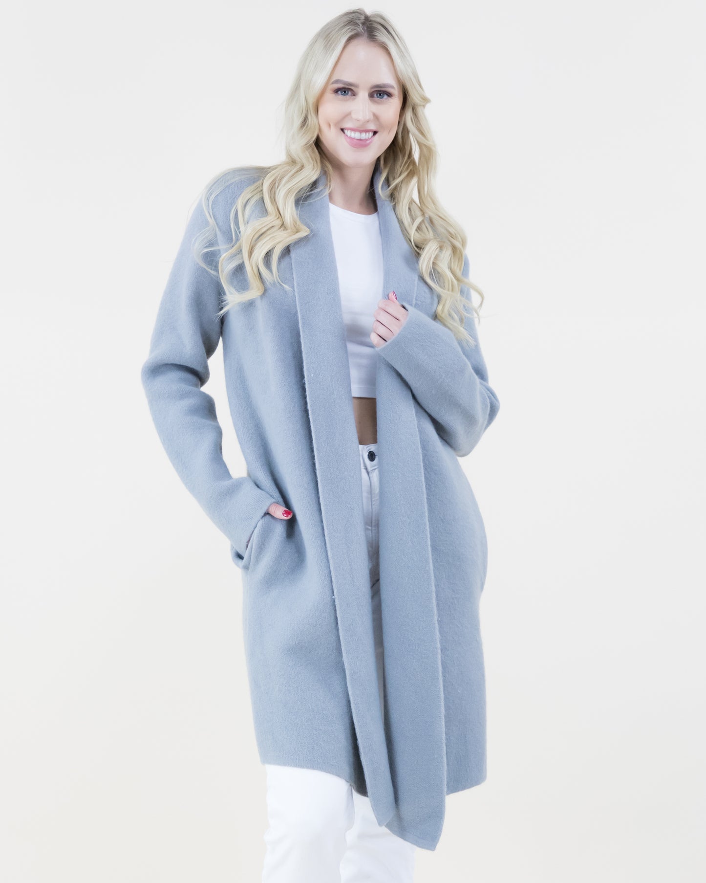 Oversized Wrap Front Coat (S/M, L/XL)