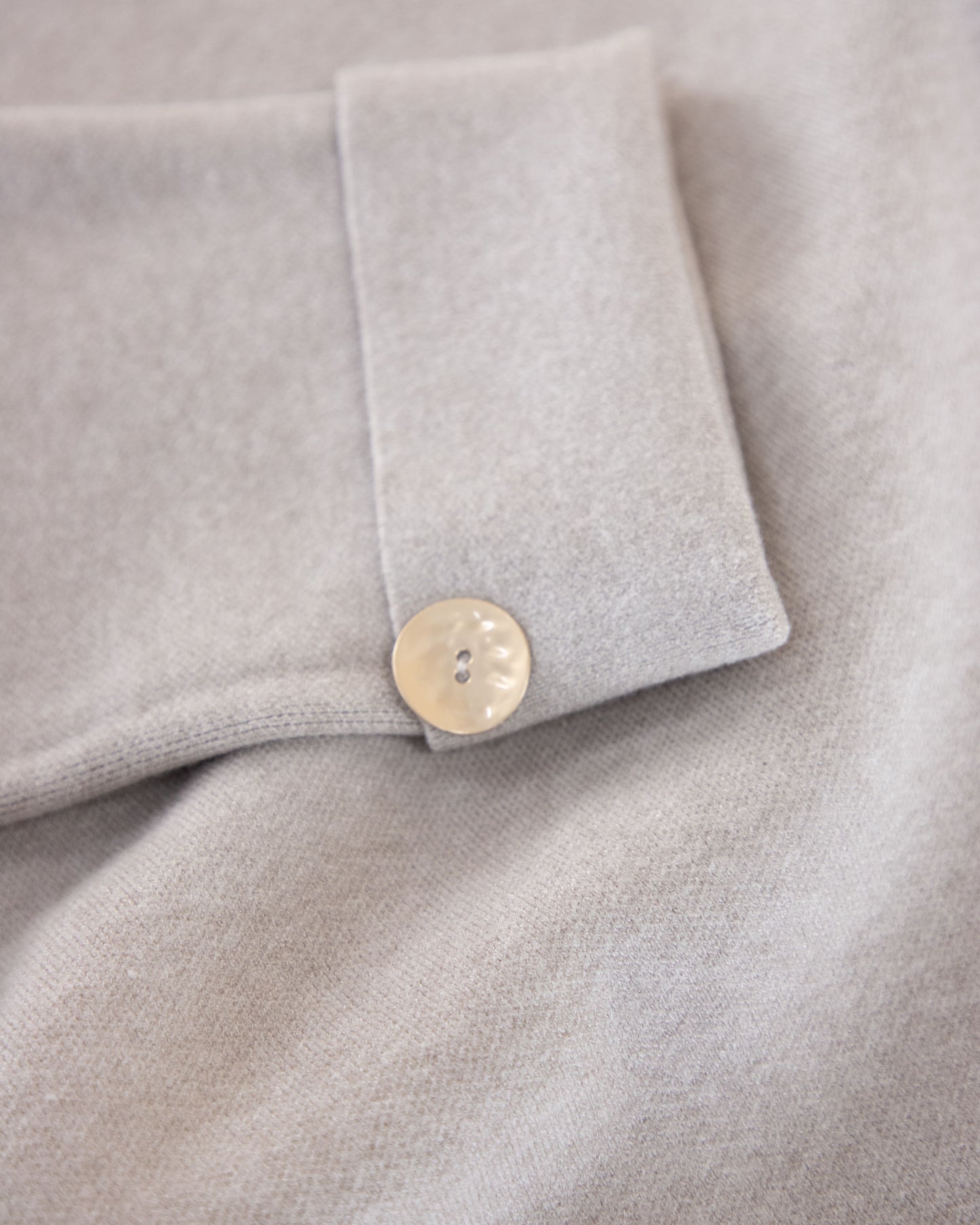 Relaxed Button Detail Long Knit Top with Matching Wide-Leg Pants 2pcs Set