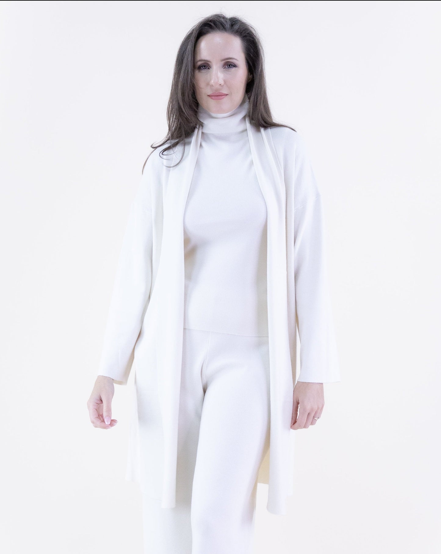 Classy Tight Knit Open Cardigan